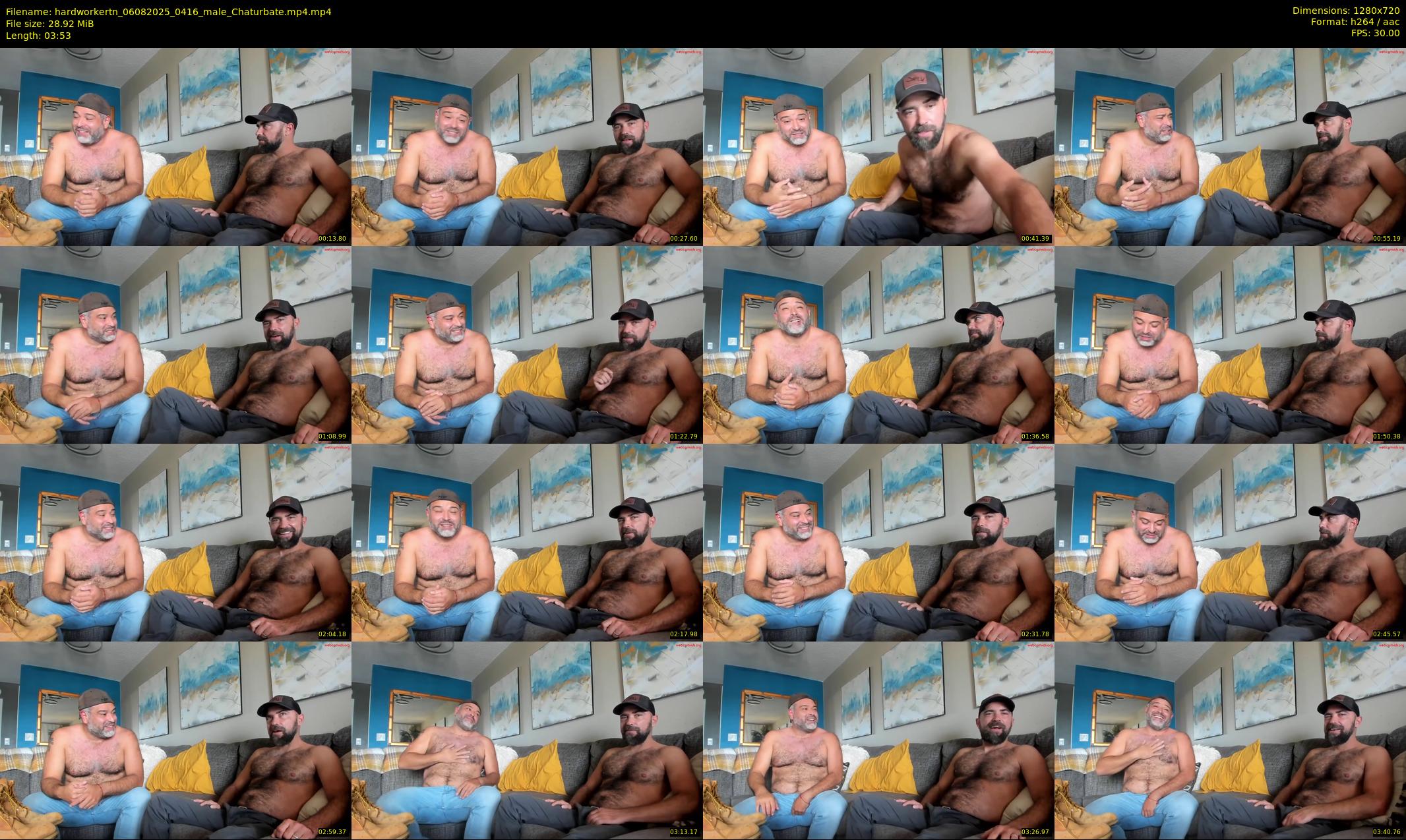 hardworkertn — 4 minute Chaturbate male cam show recording, 720p, Aug 6, 2025