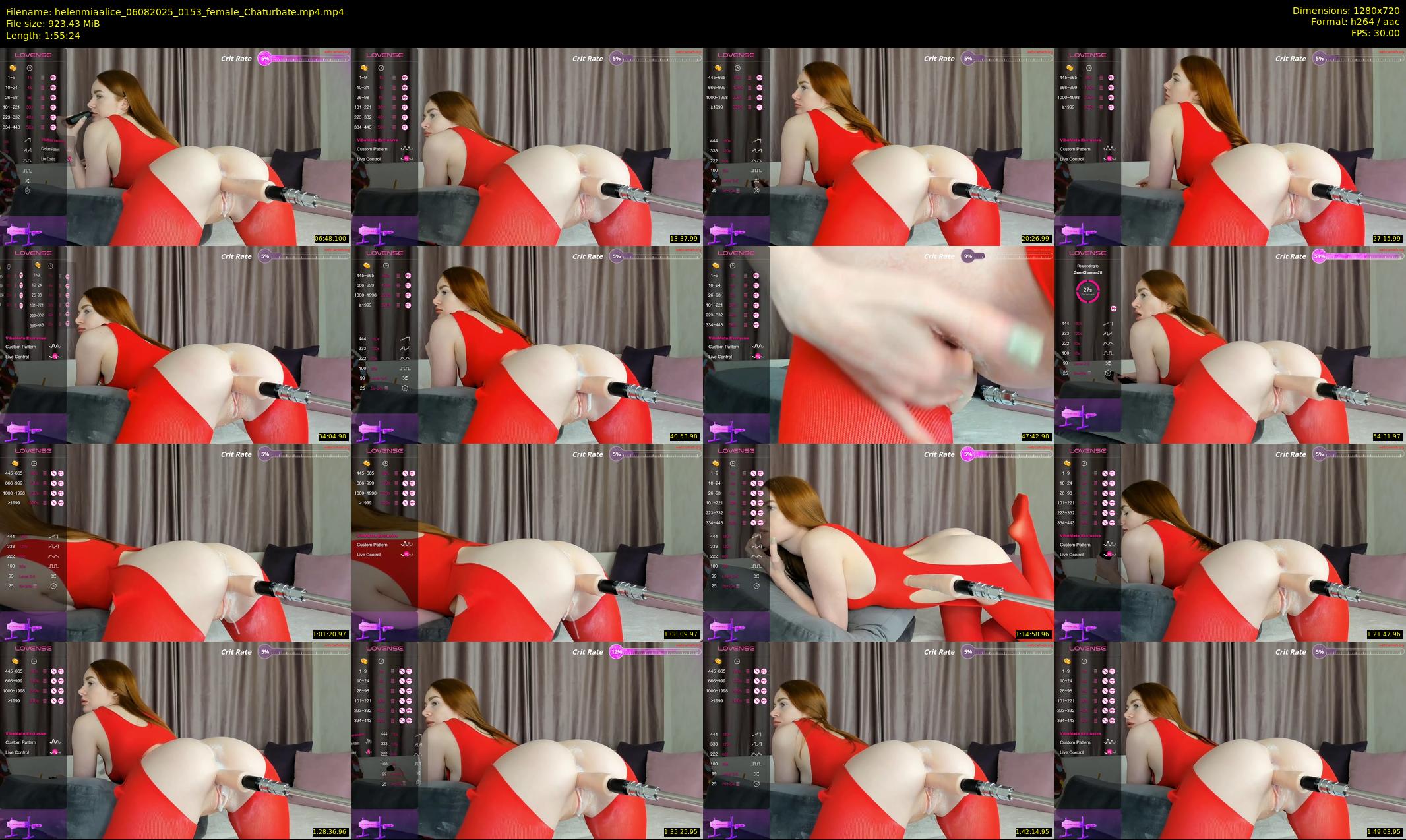 helenmiaalice — 116 minute Chaturbate couple cam show recording, 720p, Aug 6, 2025