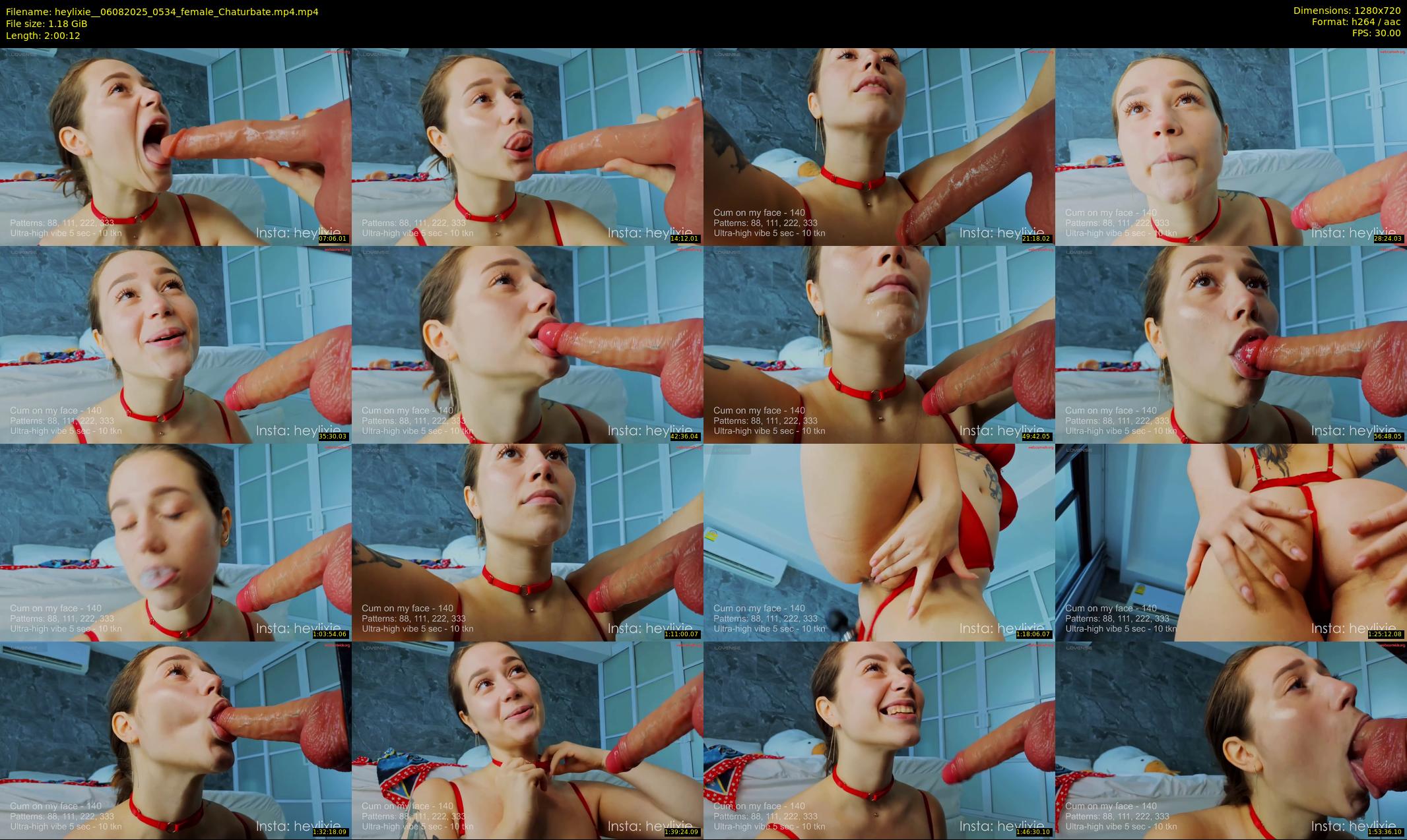 heylixie_ — 121 minute Chaturbate female cam show recording, 720p, Aug 6, 2025