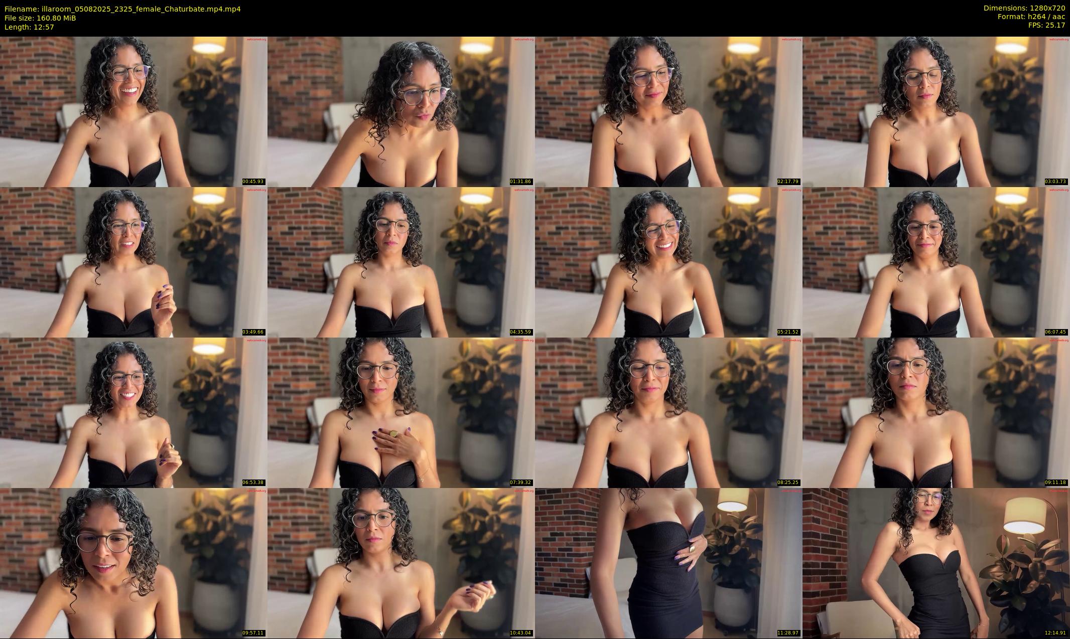 illaroom — 13 minute Chaturbate female cam show recording, 720p, Aug 5, 2025