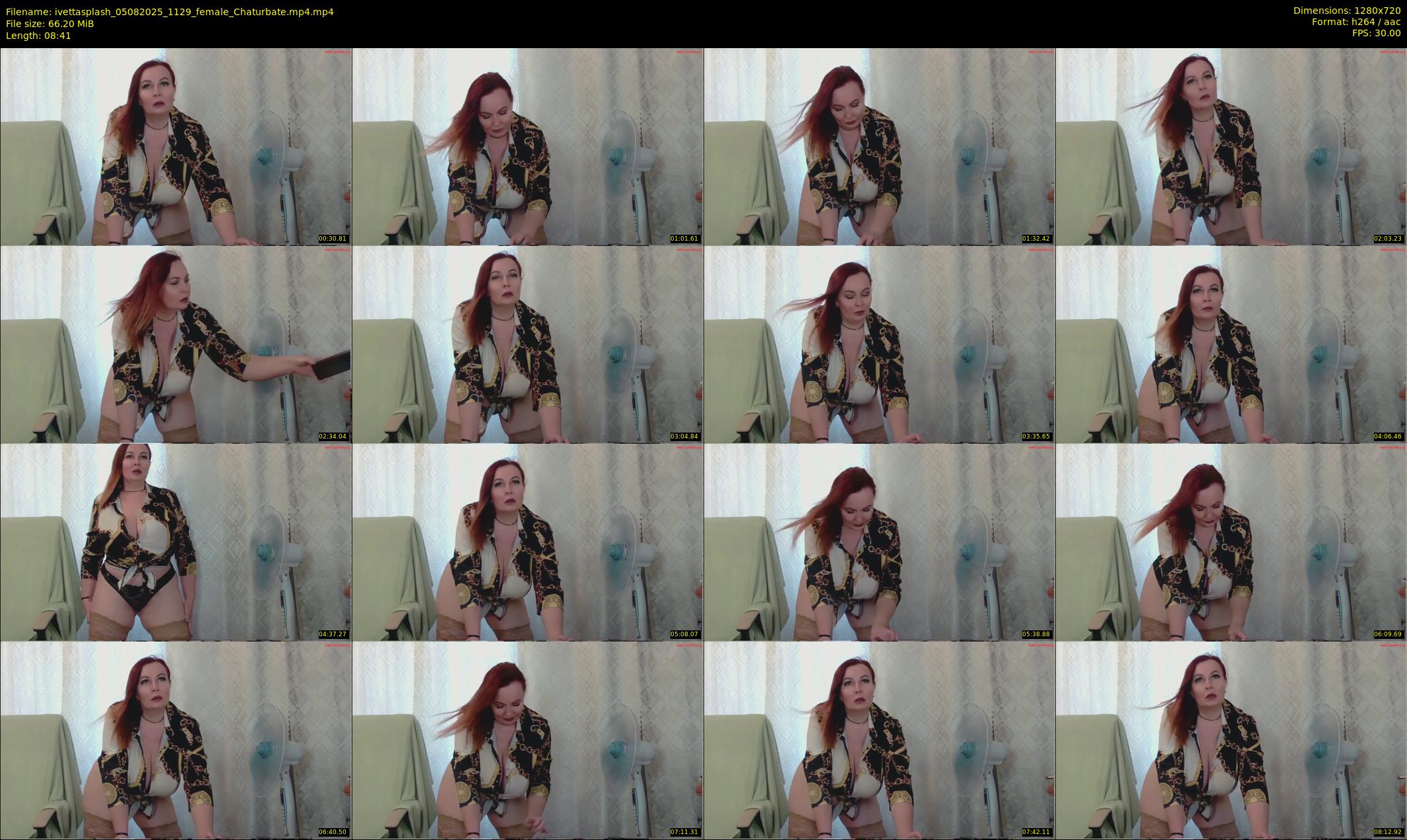 ivettasplash — 9 minute Chaturbate female cam show recording, 720p, Aug 5, 2025