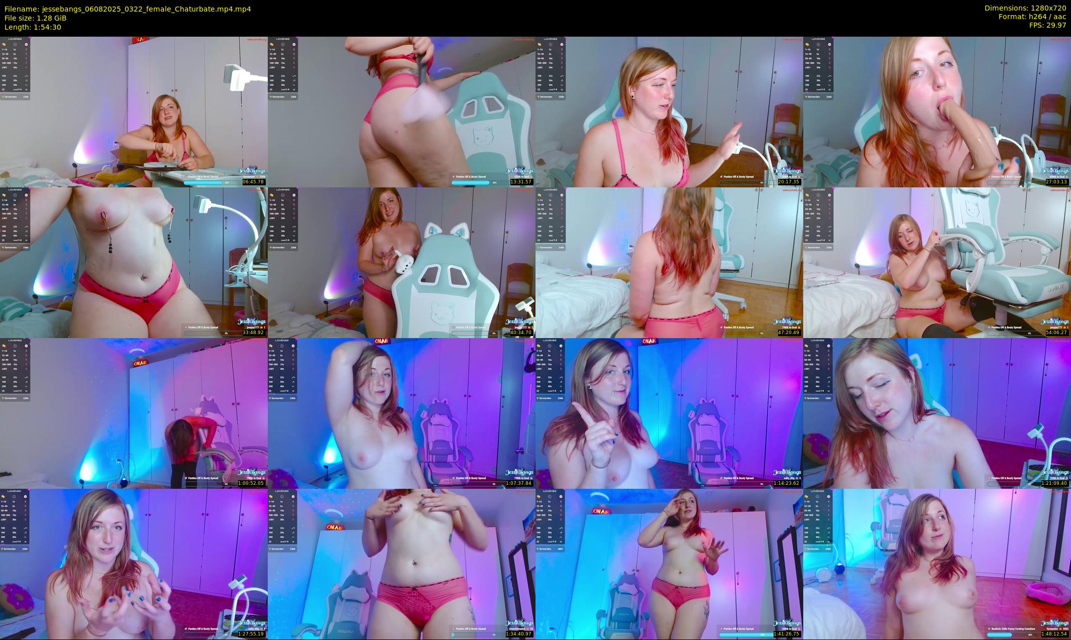 jessebangs — 115 minute Chaturbate female cam show recording, 720p, Aug 6, 2025