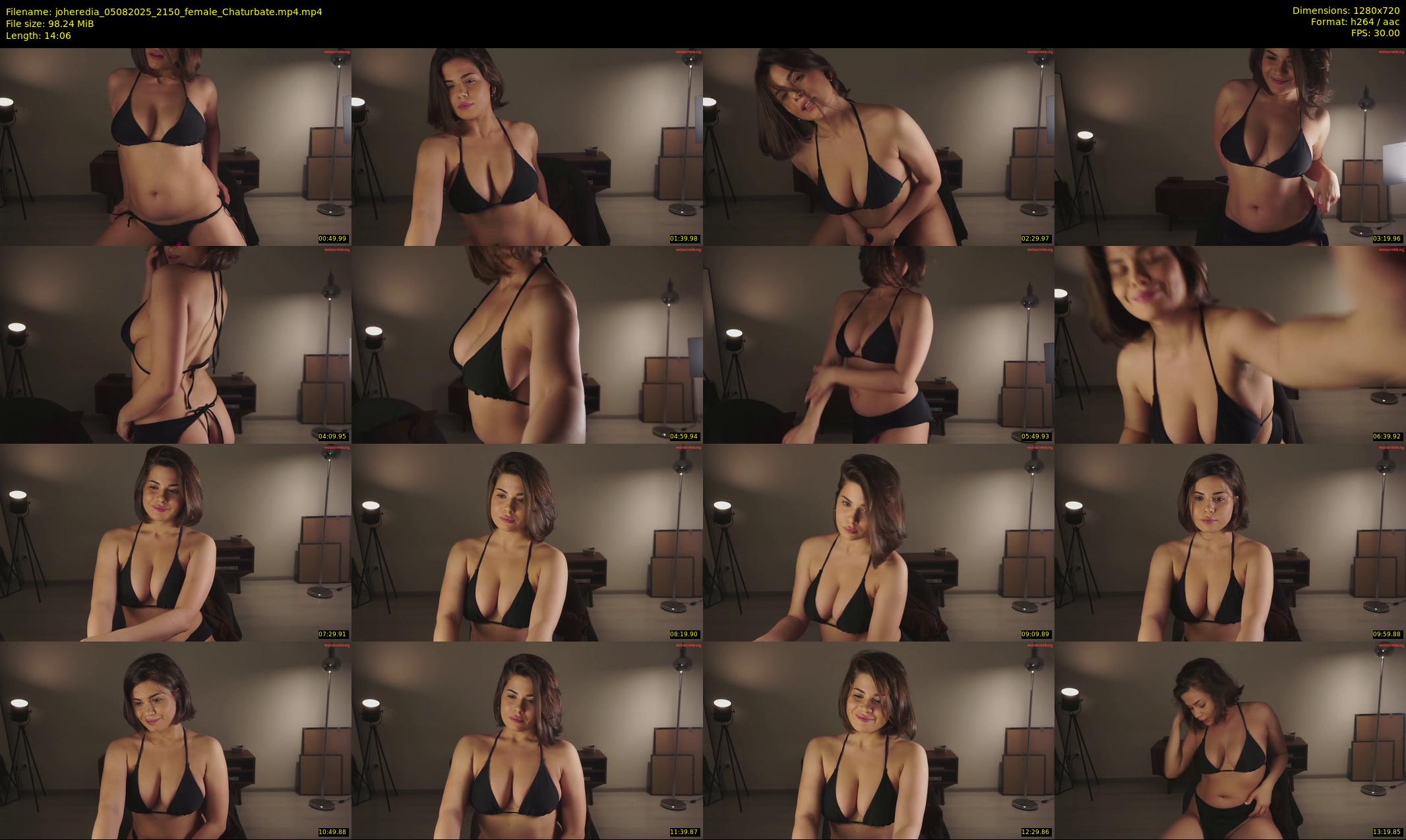 joheredia — 15 minute Chaturbate female cam show recording, 720p, Aug 5, 2025