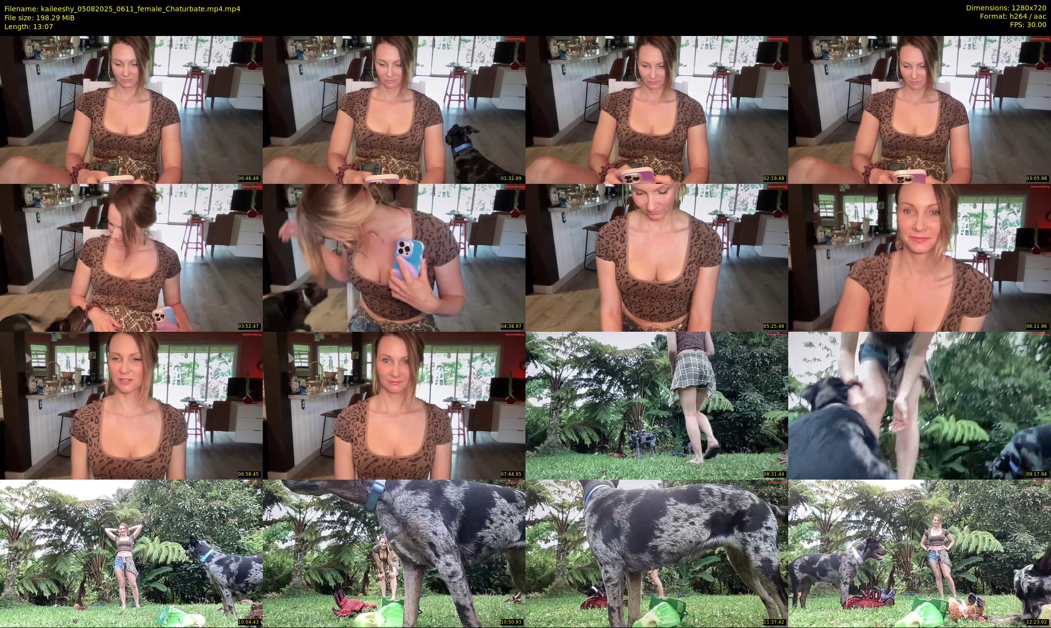 kaileeshy — 14 minute Chaturbate female cam show recording, 720p, Aug 5, 2025