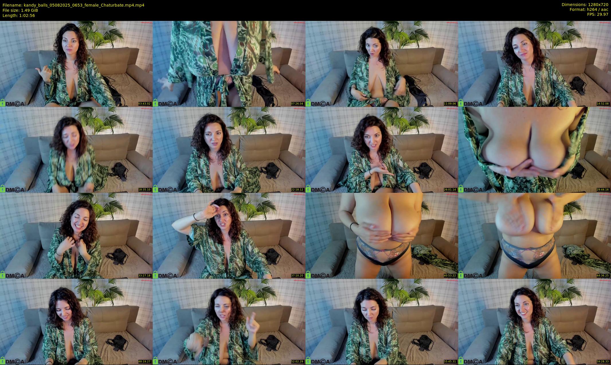 kandy_balls — 63 minute Chaturbate female cam show recording, 720p, Aug 5, 2025