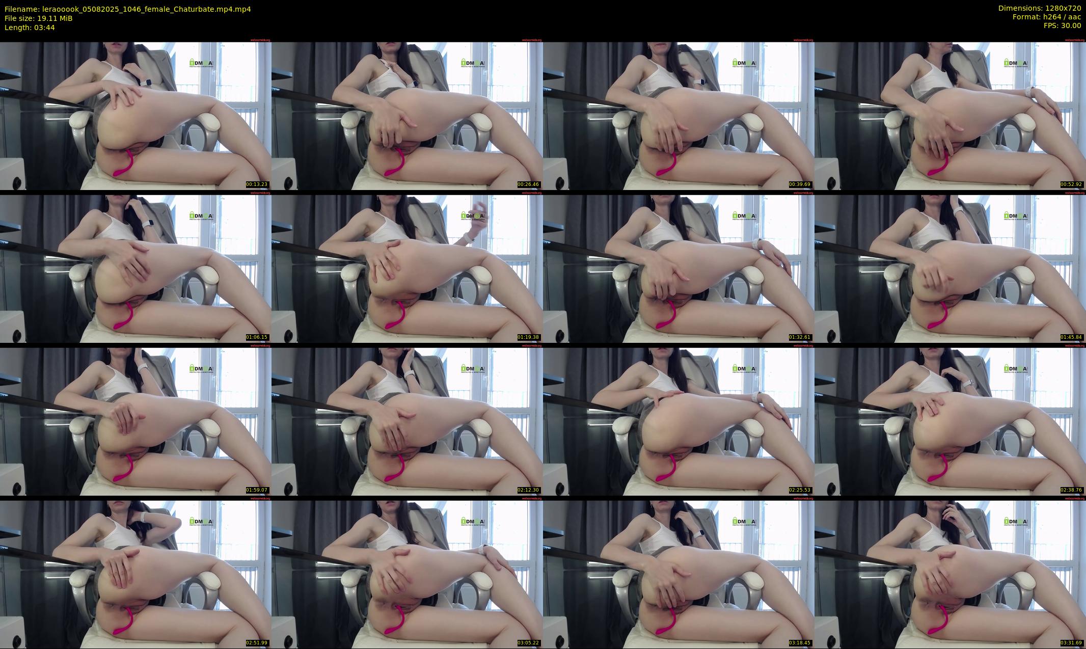 leraooook — 4 minute Chaturbate female cam show recording, 720p, Aug 5, 2025