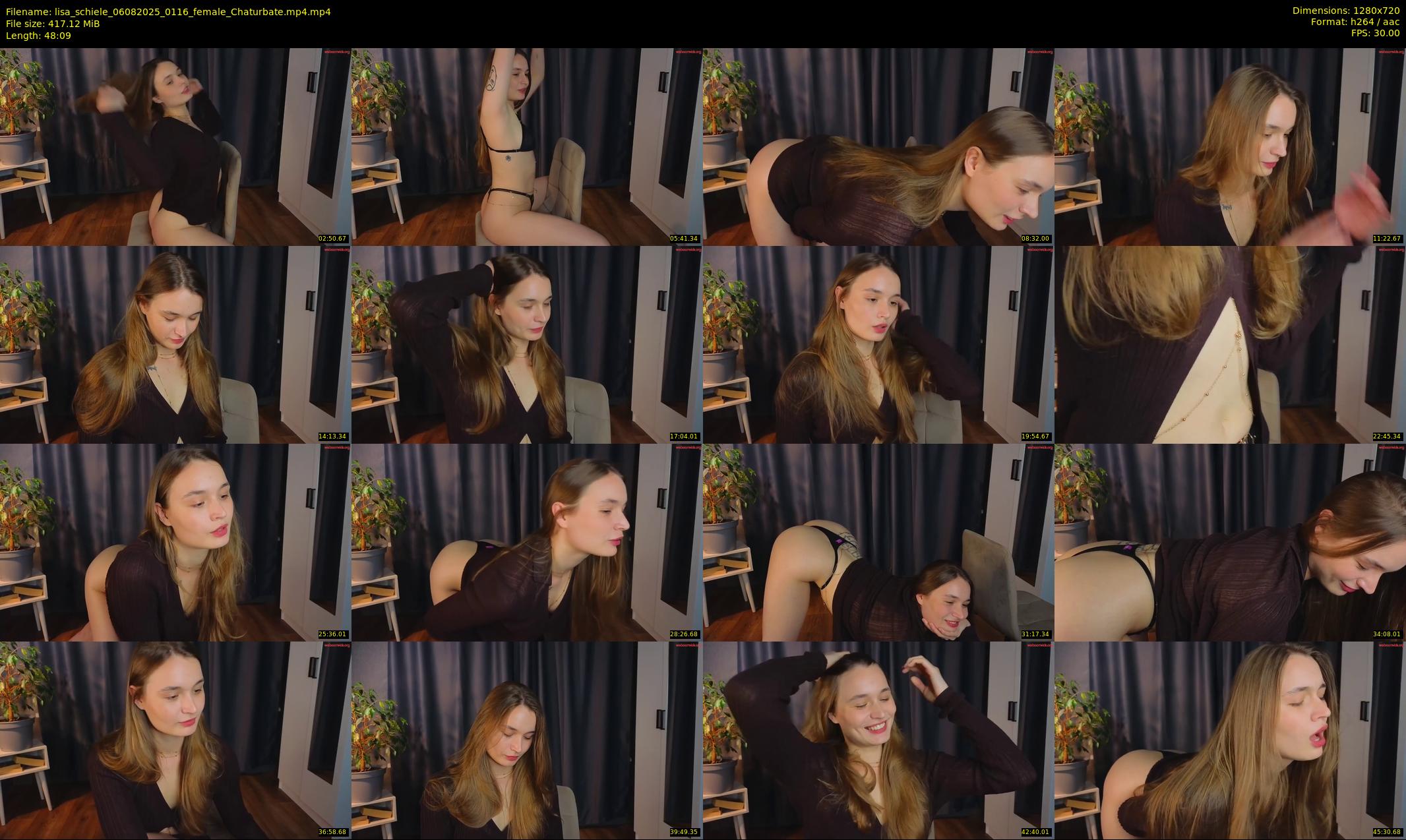 lisa_schiele — 49 minute Chaturbate female cam show recording, 720p, Aug 6, 2025