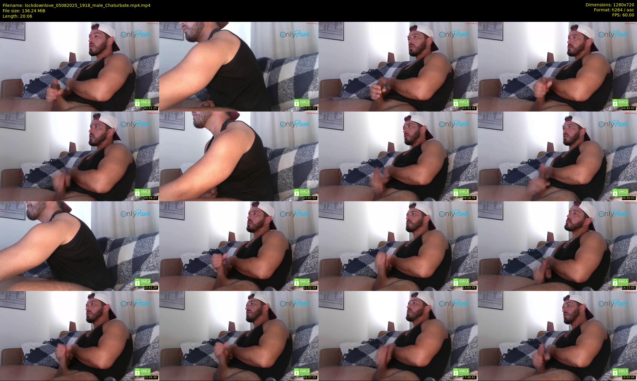 lockdownlove — 21 minute Chaturbate male cam show recording, 720p, Aug 5, 2025