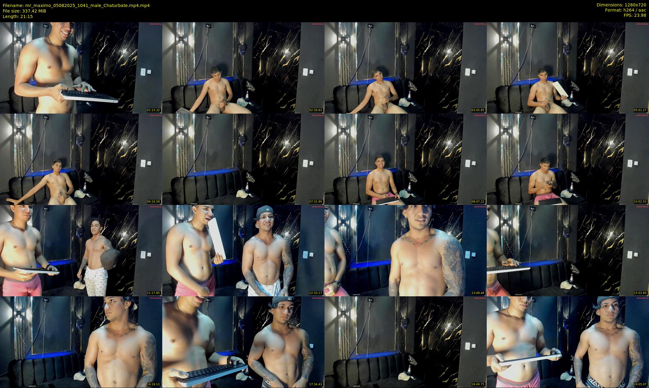 mr_maximo — 22 minute Chaturbate male cam show recording, 720p, Aug 5, 2025