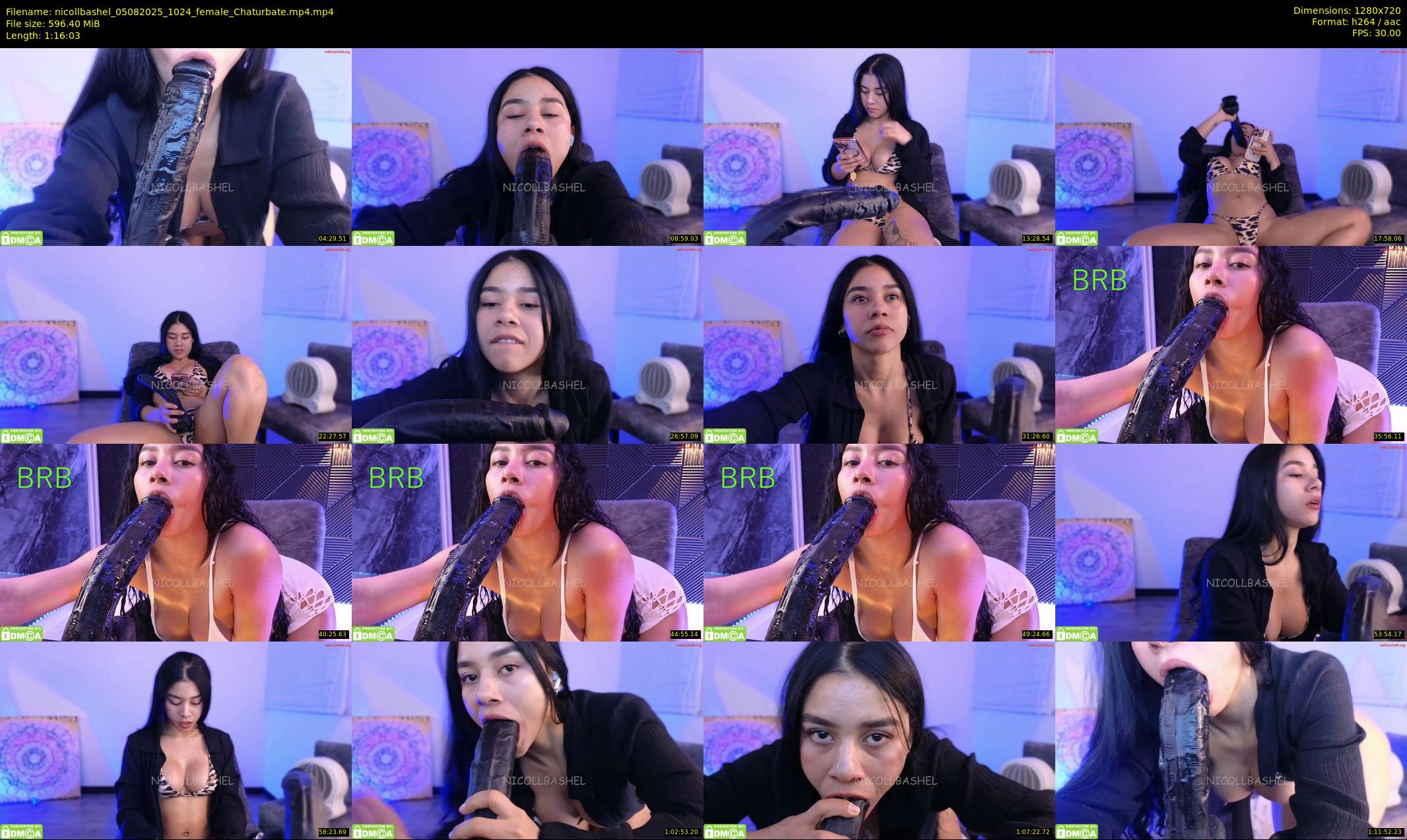 nicollbashel — 77 minute Chaturbate female cam show recording, 720p, Aug 5, 2025