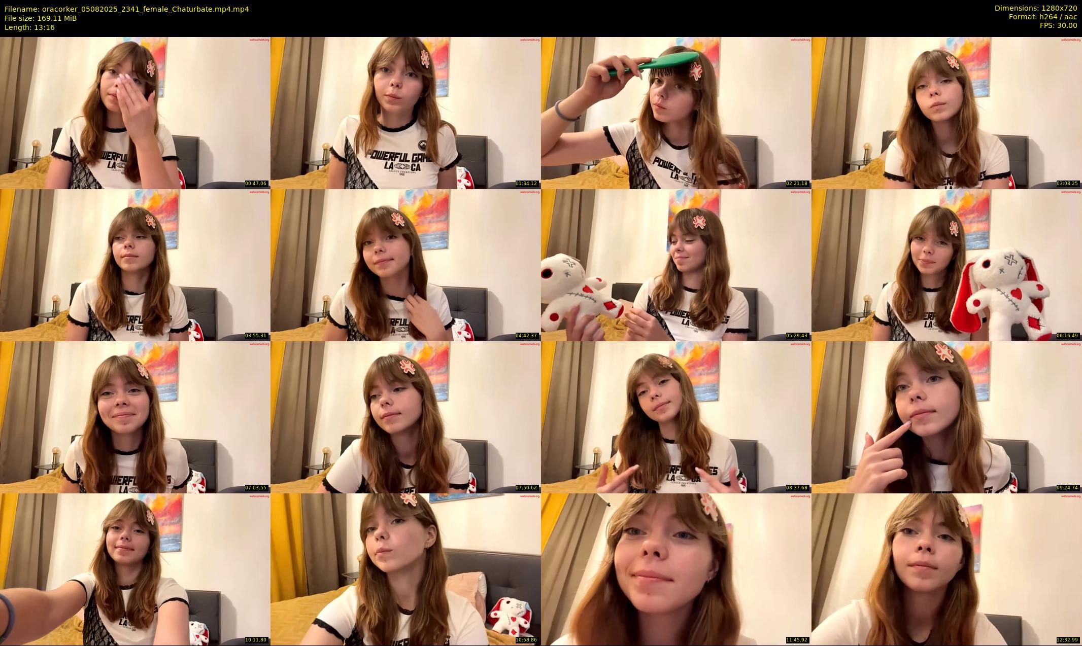 oracorker — 14 minute Chaturbate female cam show recording, 720p, Aug 5, 2025