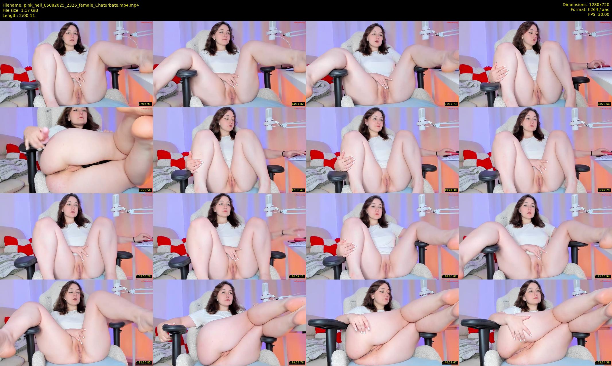 pink_hell — 121 minute Chaturbate female cam show recording, 720p, Aug 5, 2025