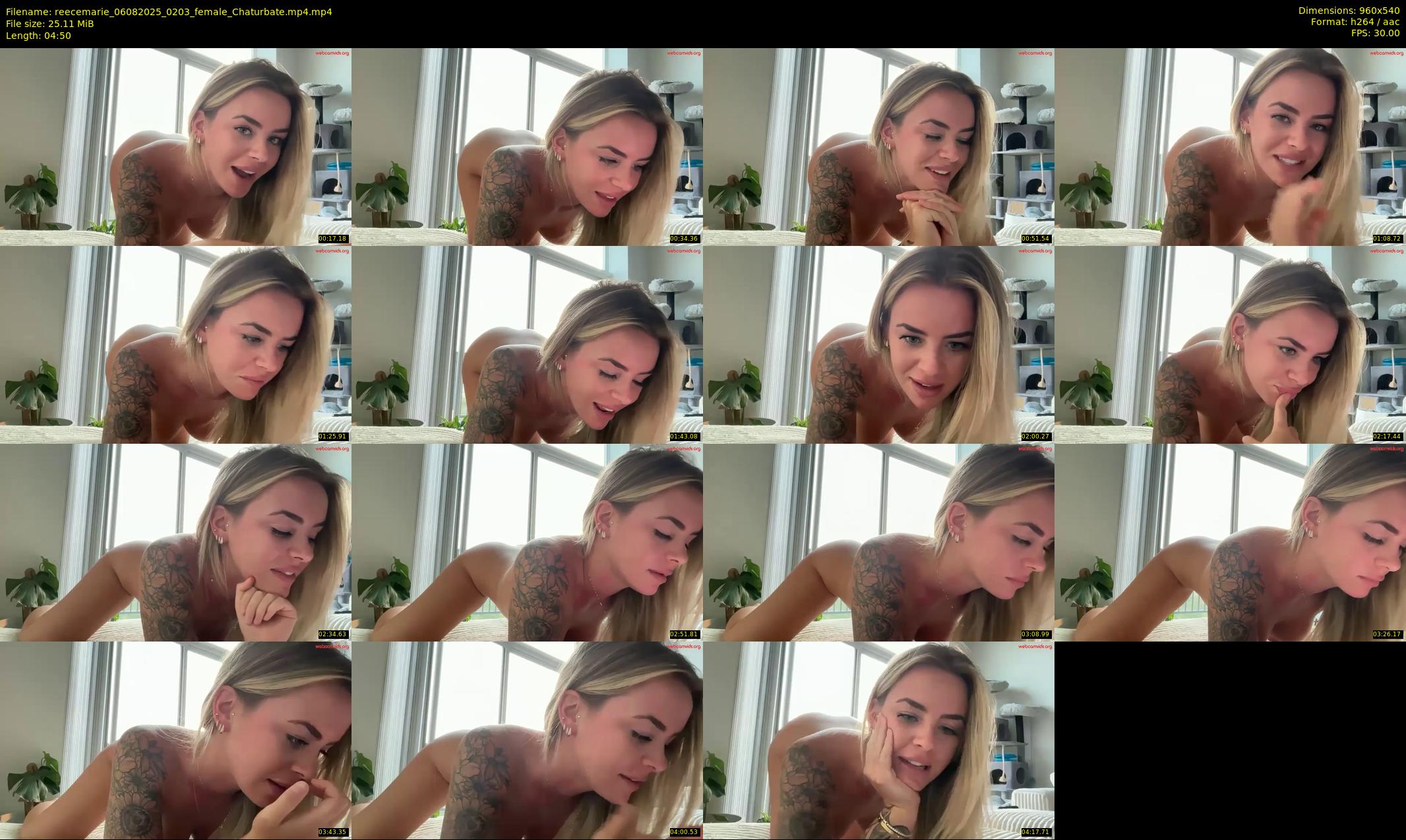 reecemarie — 5 minute Chaturbate female cam show recording, 480p, Aug 6, 2025