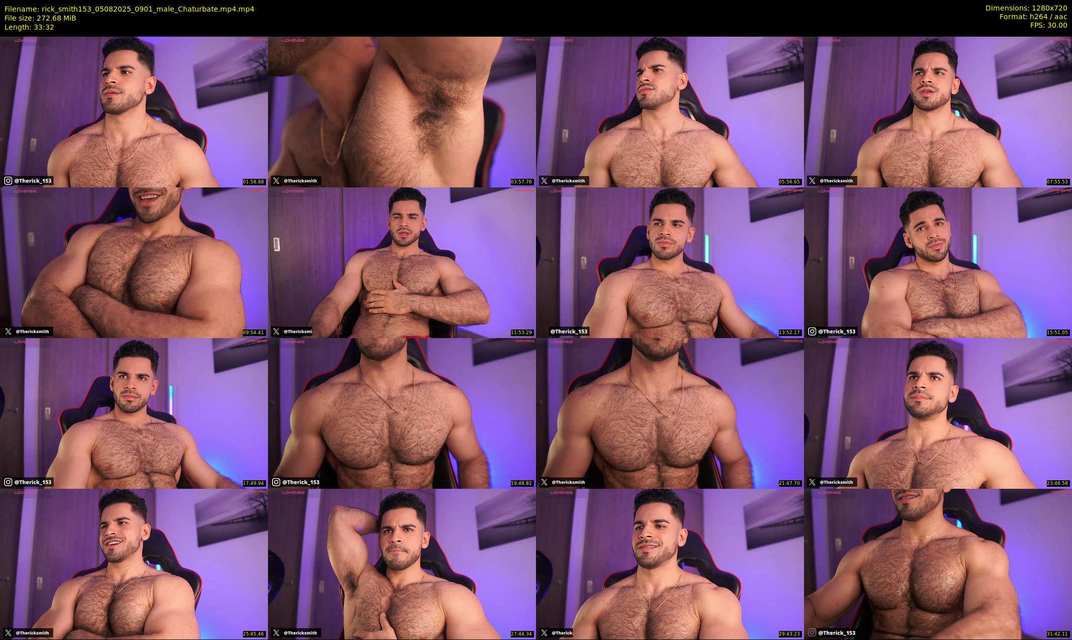 rick_smith153 — 34 minute Chaturbate male cam show recording, 720p, Aug 5, 2025