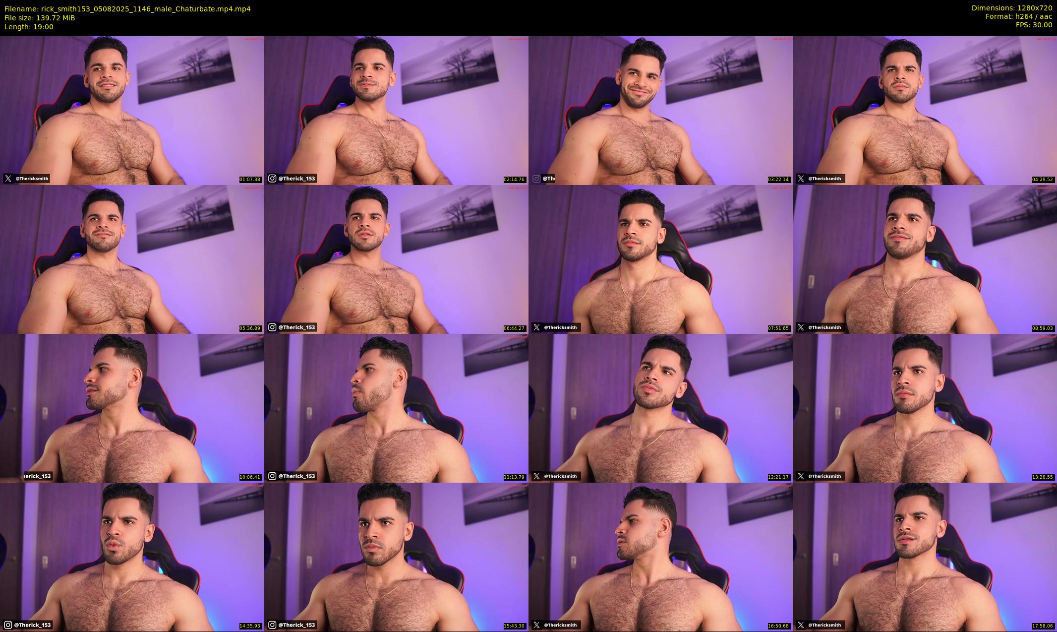 rick_smith153 — 19 minute Chaturbate male cam show recording, 720p, Aug 5, 2025