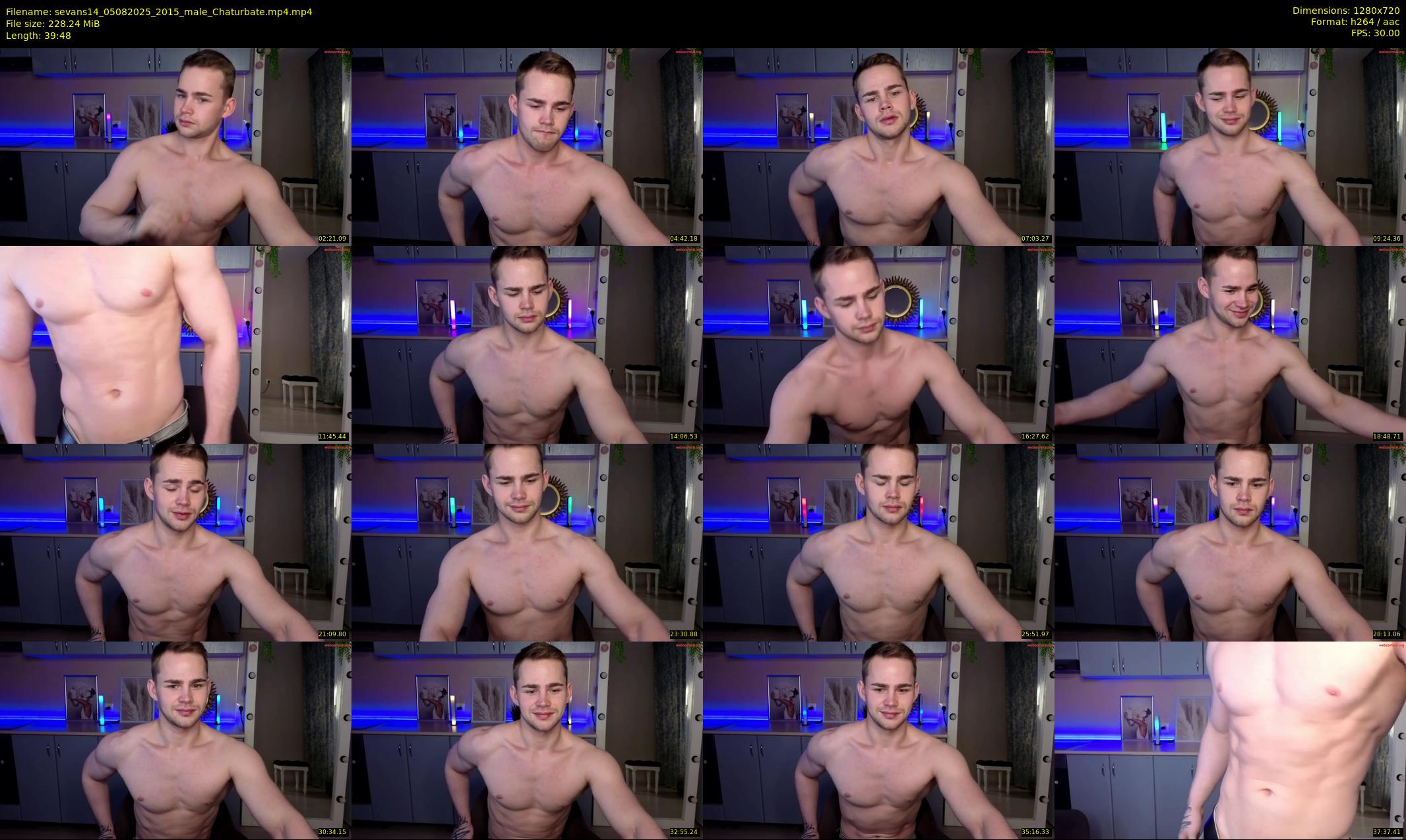 sevans14 — 40 minute Chaturbate male cam show recording, 720p, Aug 5, 2025