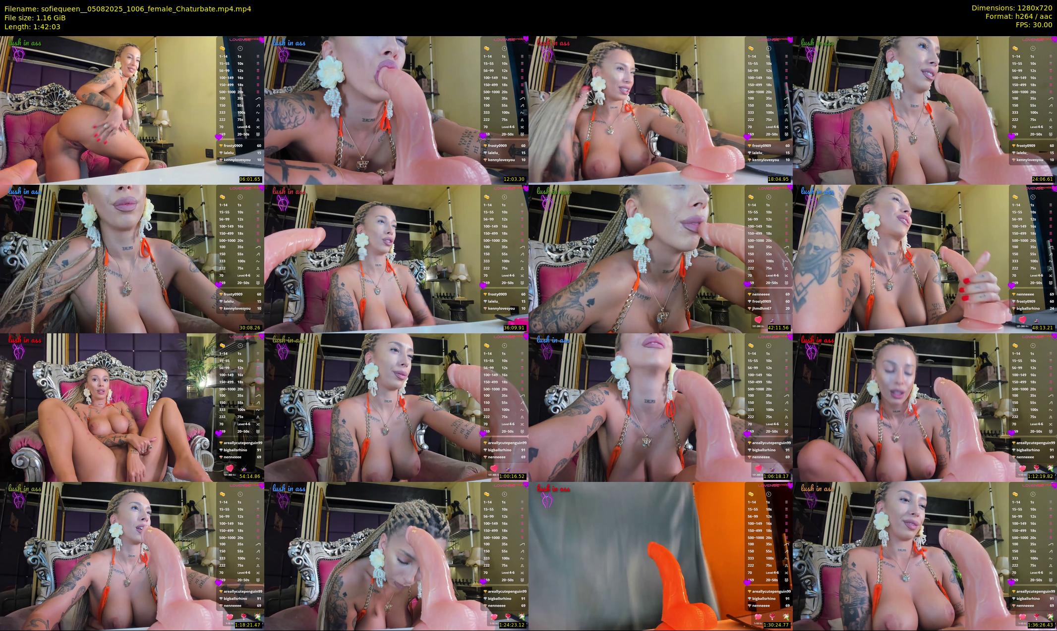 sofiequeen_ — 103 minute Chaturbate female cam show recording, 720p, Aug 5, 2025