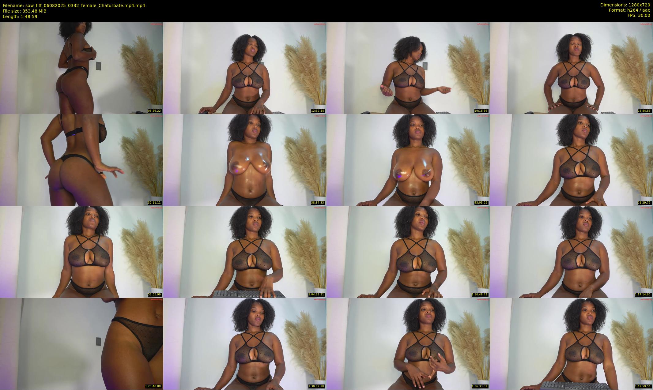 sow_fitt — 109 minute Chaturbate female cam show recording, 720p, Aug 6, 2025
