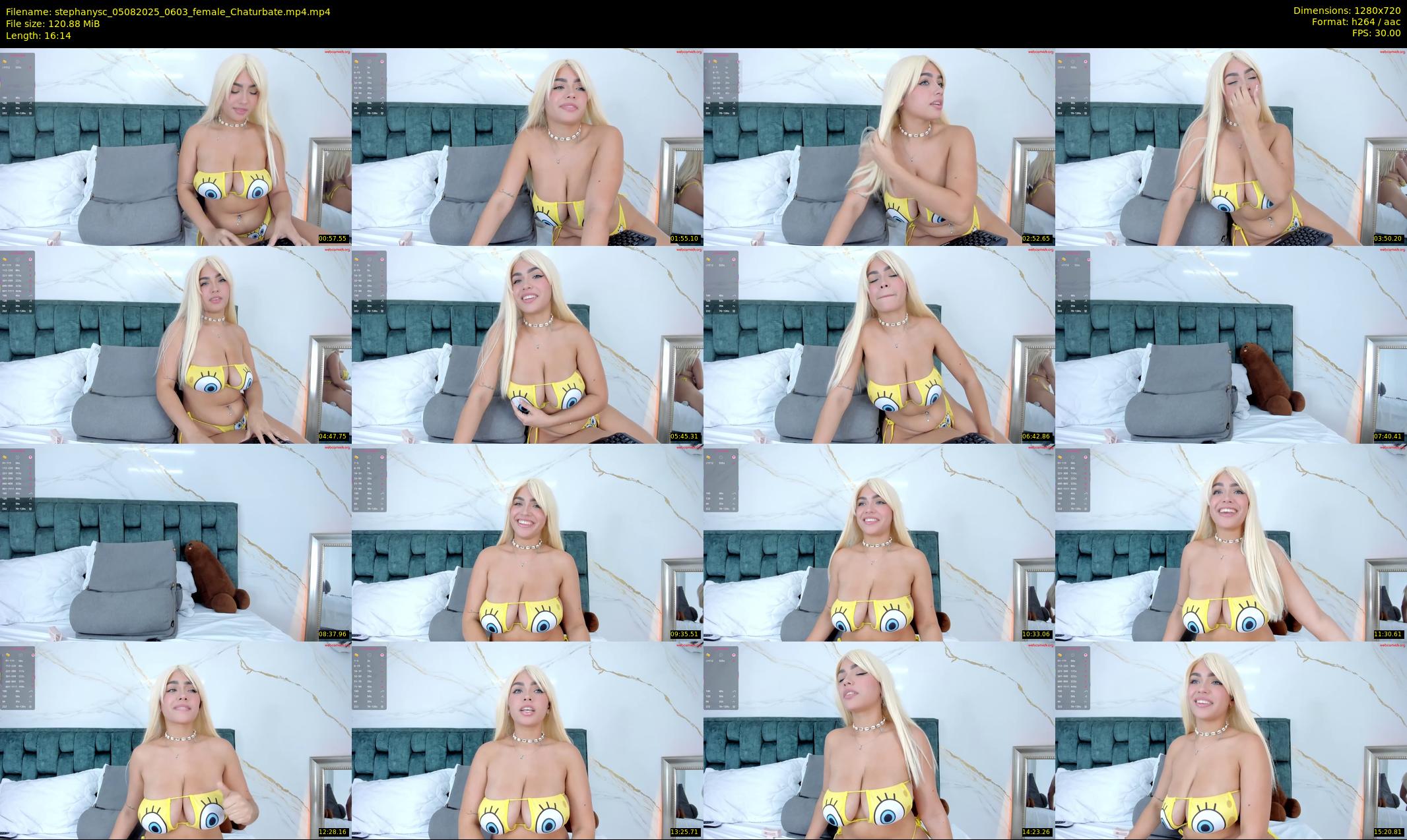 stephanysc — 17 minute Chaturbate female cam show recording, 720p, Aug 5, 2025