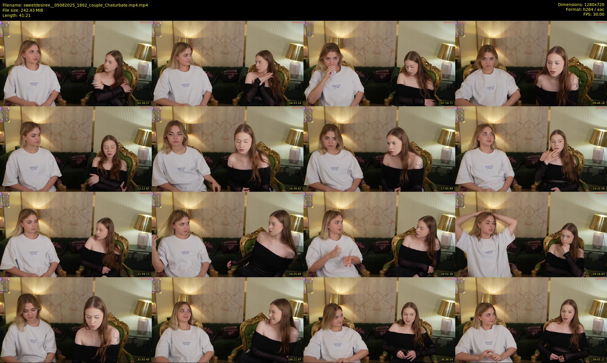 sweetdesiree_ — 42 minute Chaturbate couple cam show recording, 720p, Aug 5, 2025