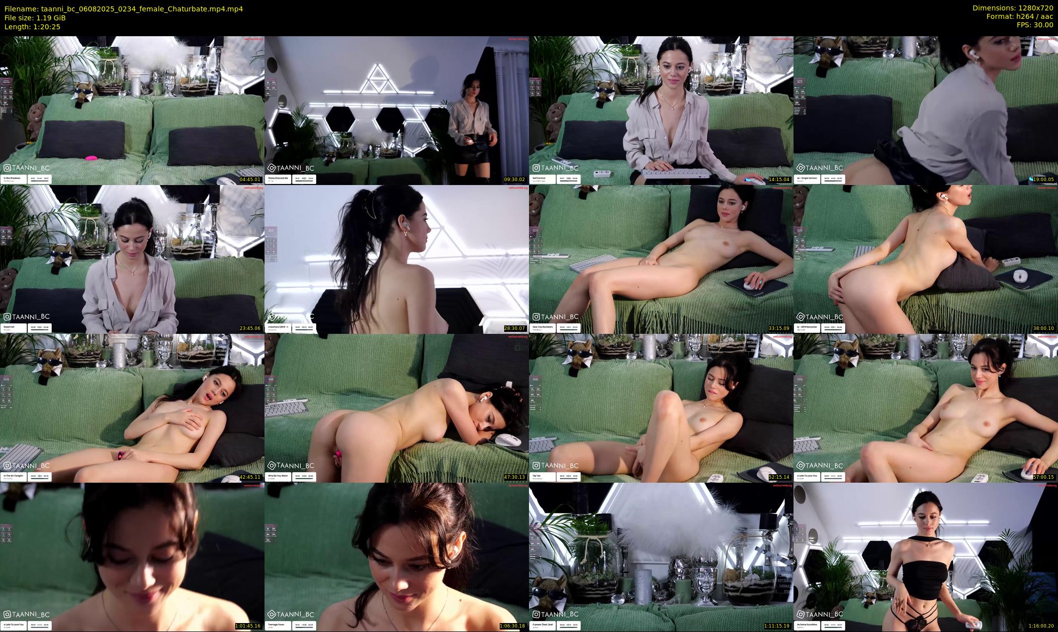 taanni_bc — 81 minute Chaturbate female cam show recording, 720p, Aug 6, 2025