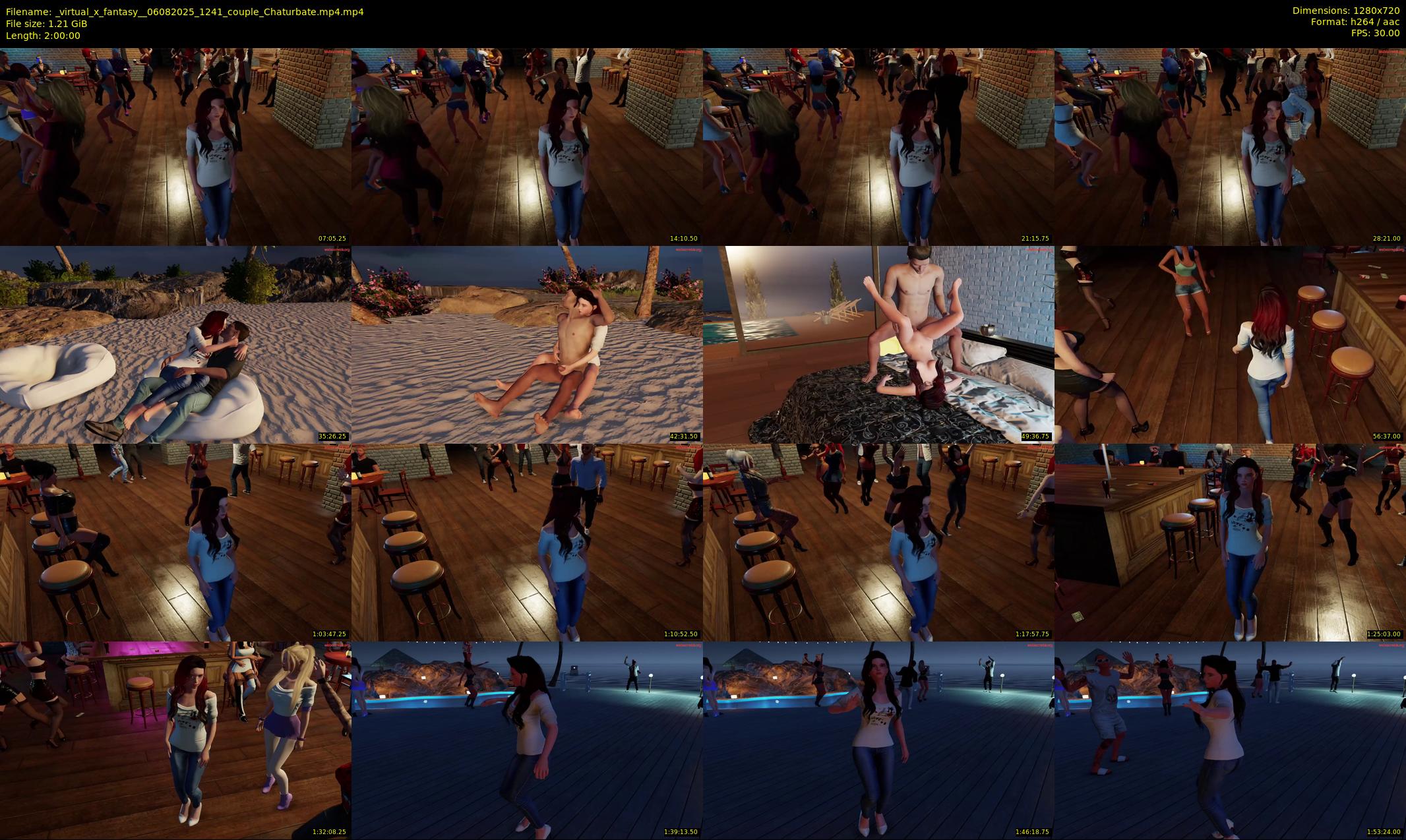 _virtual_x_fantasy_ — 120 minute Chaturbate couple cam show recording, 720p, Aug 6, 2025