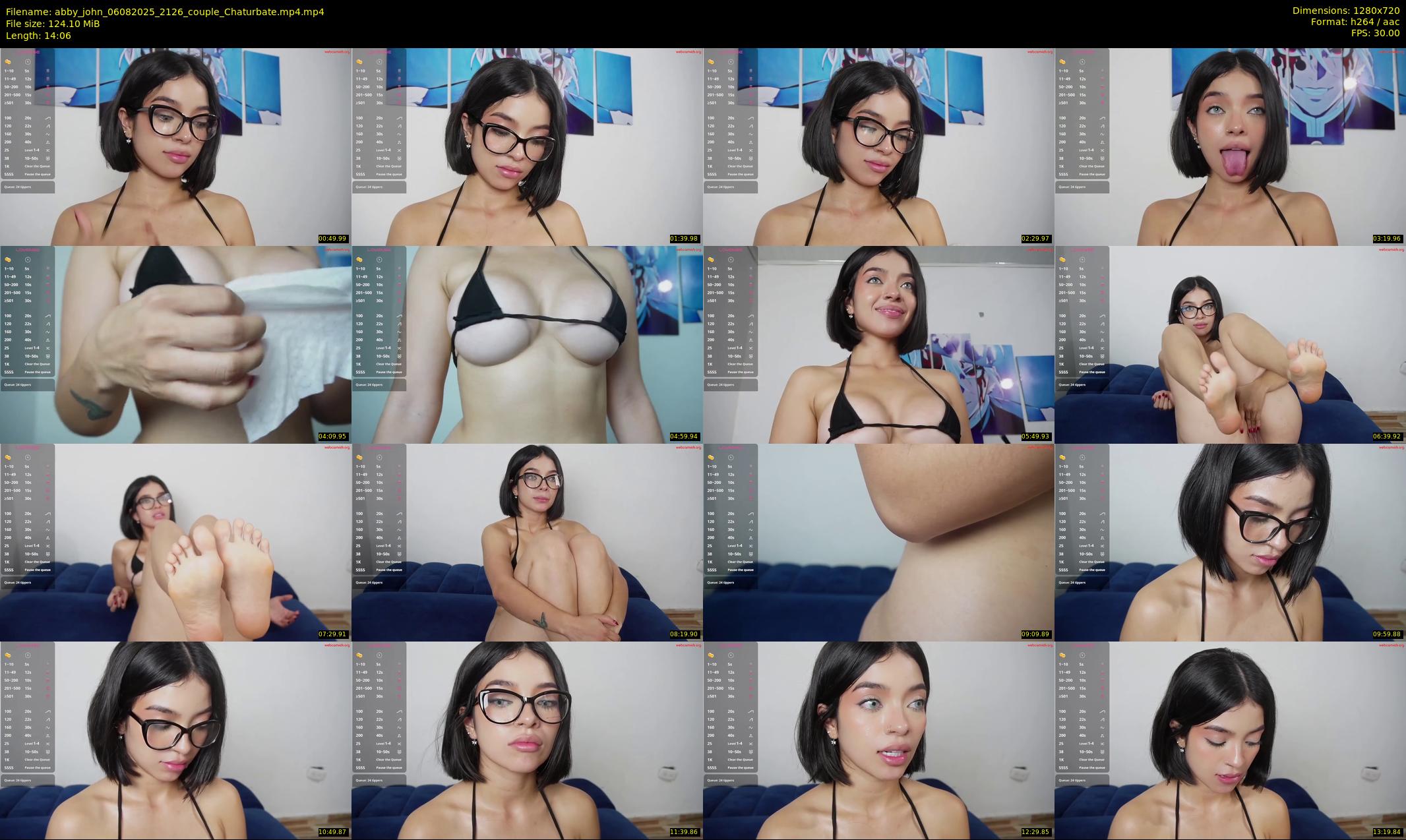 abby_john — 15 minute Chaturbate couple cam show recording, 720p, Aug 6, 2025