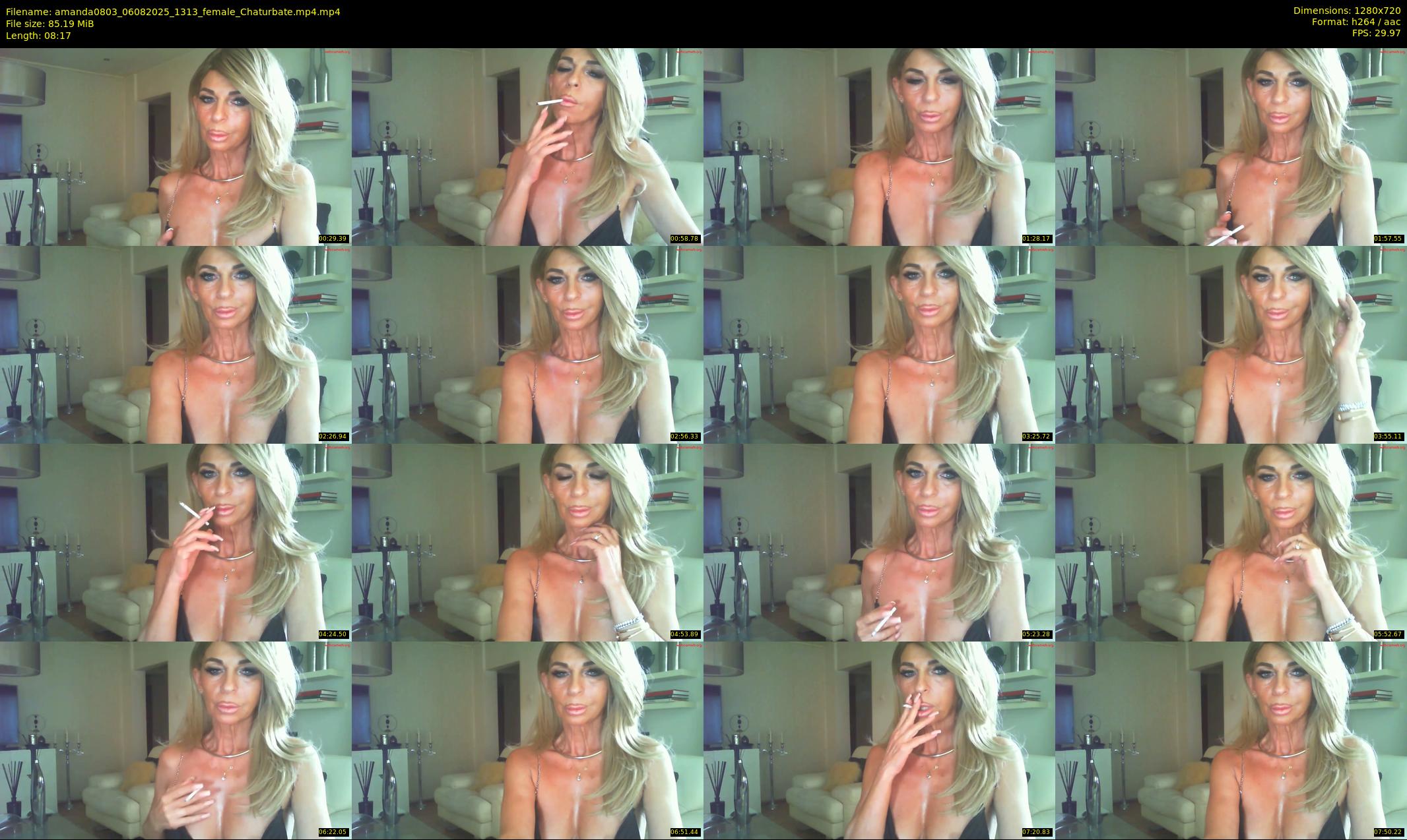 amanda0803 — 9 minute Chaturbate female cam show recording, 720p, Aug 6, 2025