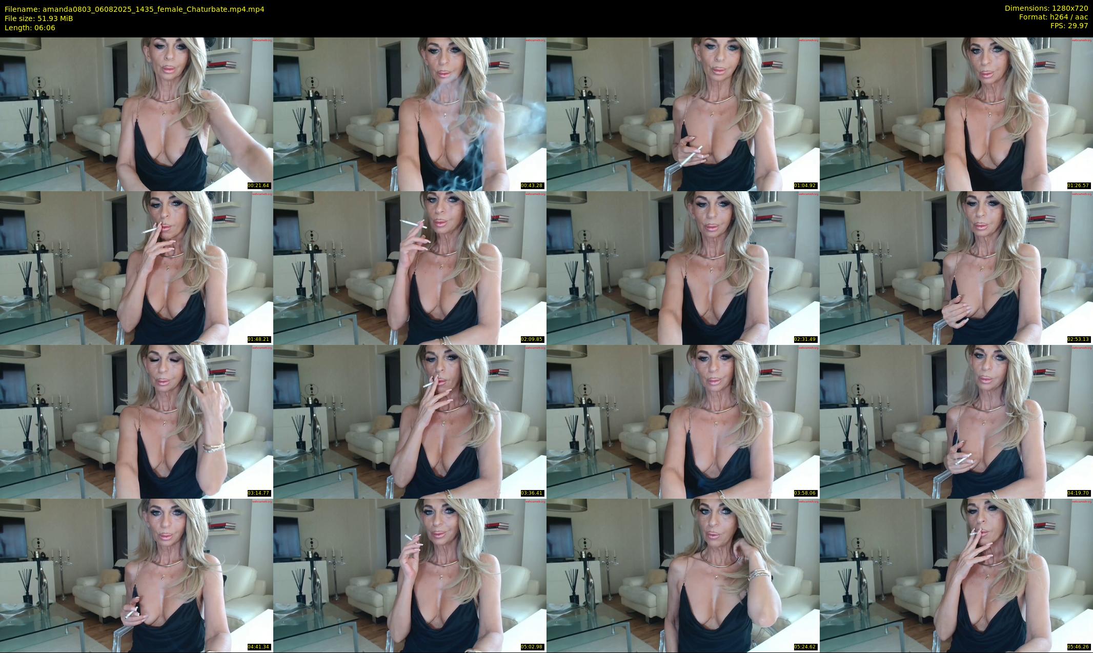 amanda0803 — 7 minute Chaturbate female cam show recording, 720p, Aug 6, 2025