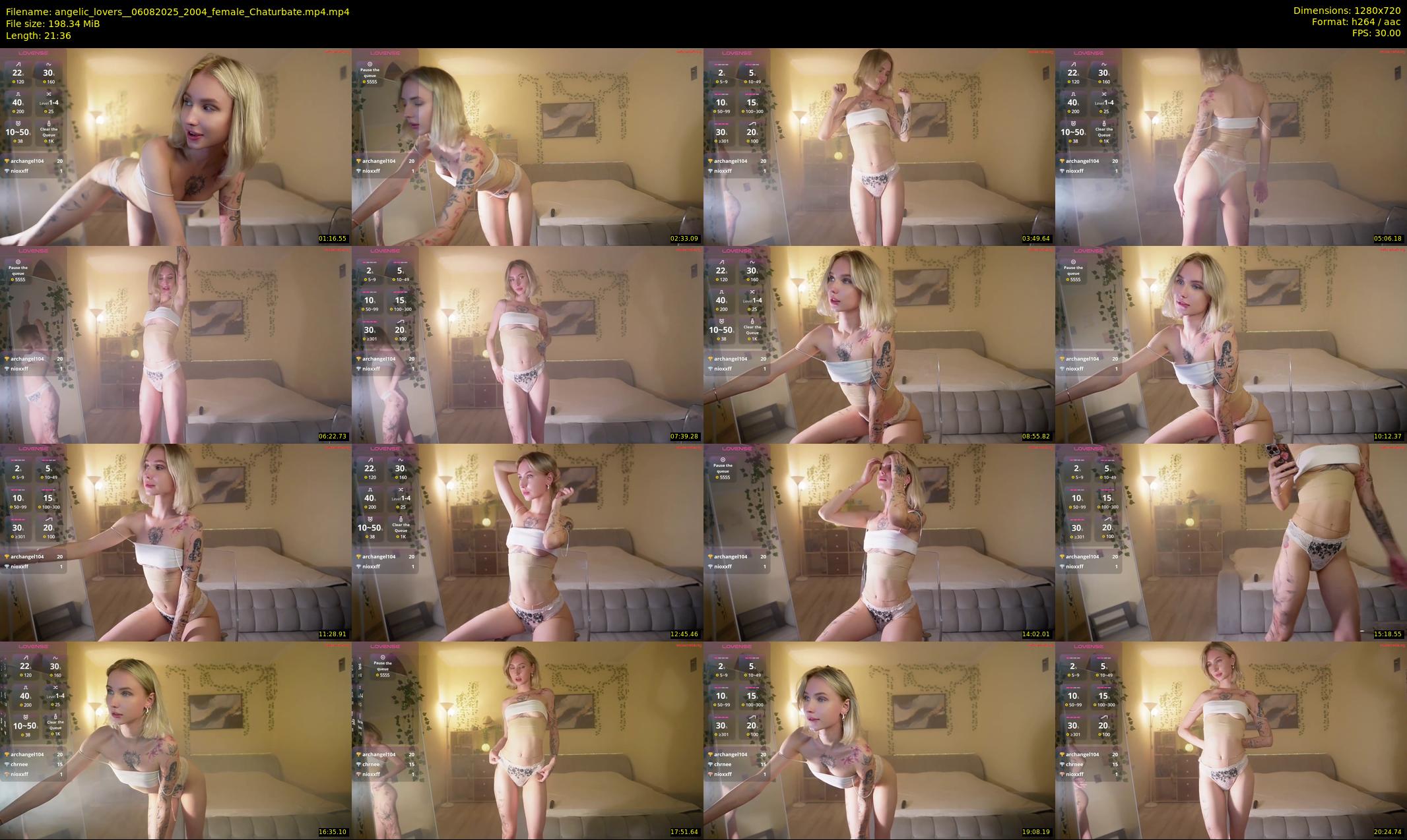 angelic_lovers_ — 22 minute Chaturbate couple cam show recording, 720p, Aug 6, 2025
