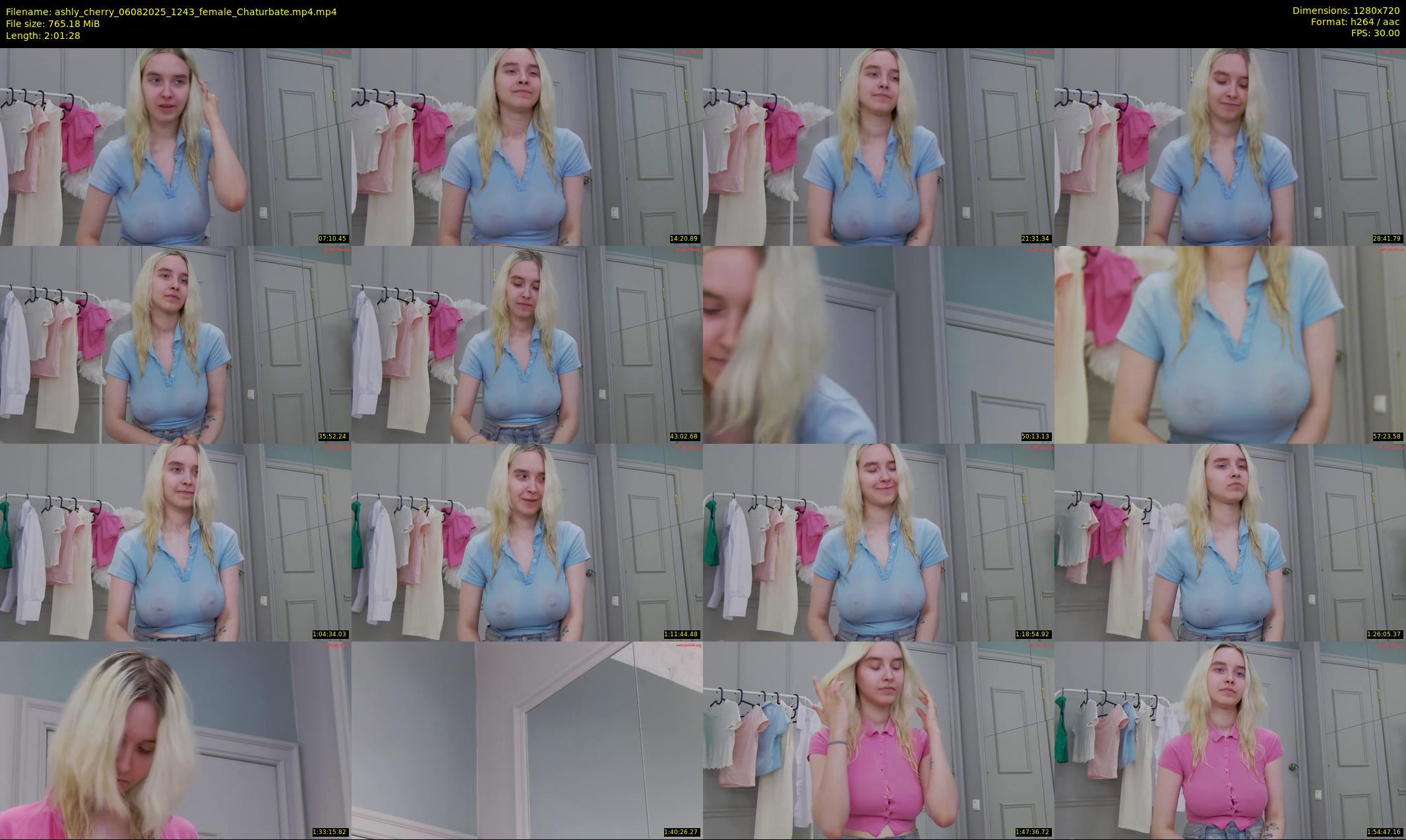ashly_cherry — 122 minute Chaturbate female cam show recording, 720p, Aug 6, 2025