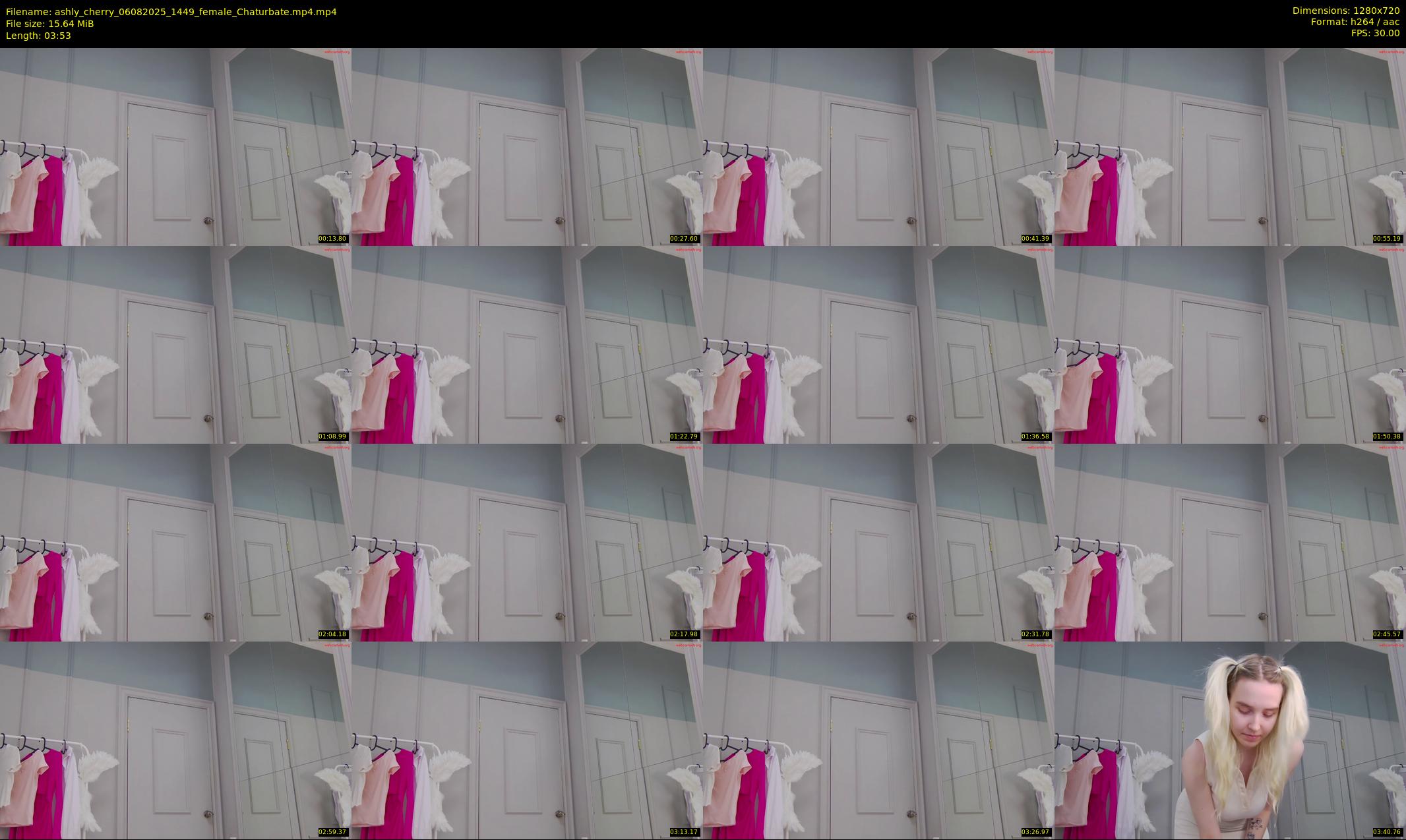 ashly_cherry — 4 minute Chaturbate female cam show recording, 720p, Aug 6, 2025