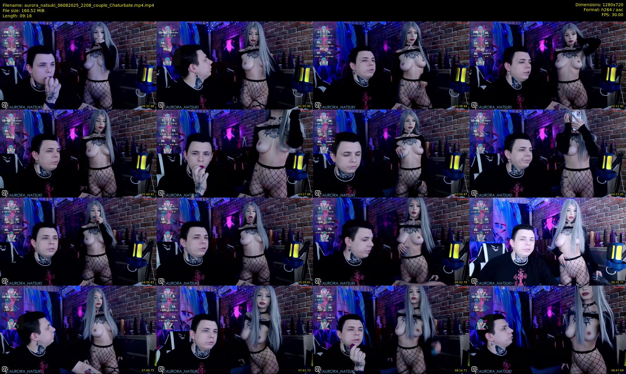aurora_natsuki — 10 minute Chaturbate couple cam show recording, 720p, Aug 6, 2025