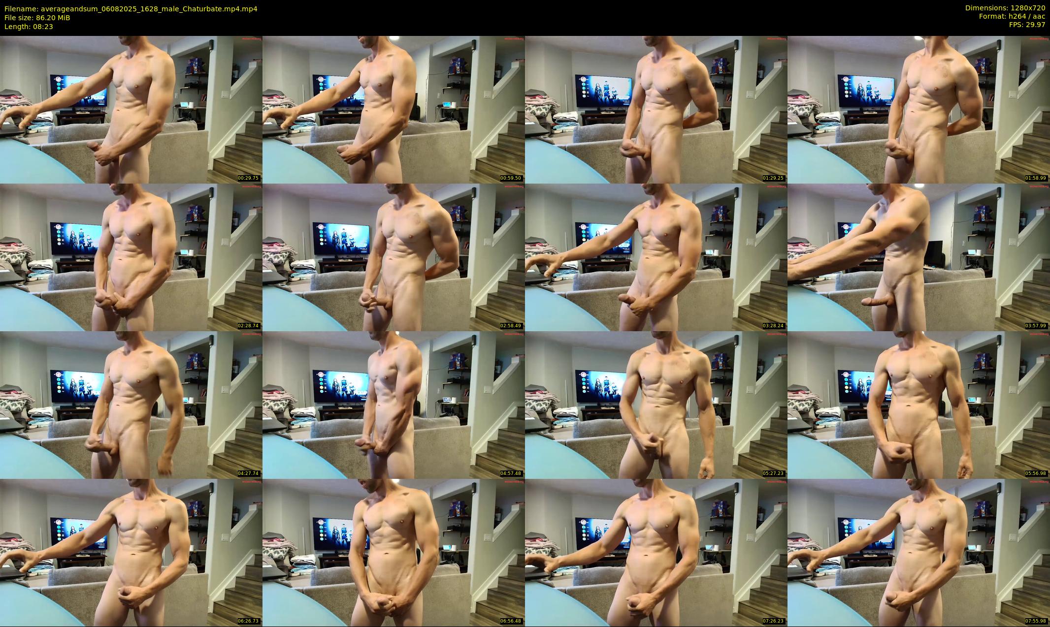 averageandsum — 9 minute Chaturbate male cam show recording, 720p, Aug 6, 2025