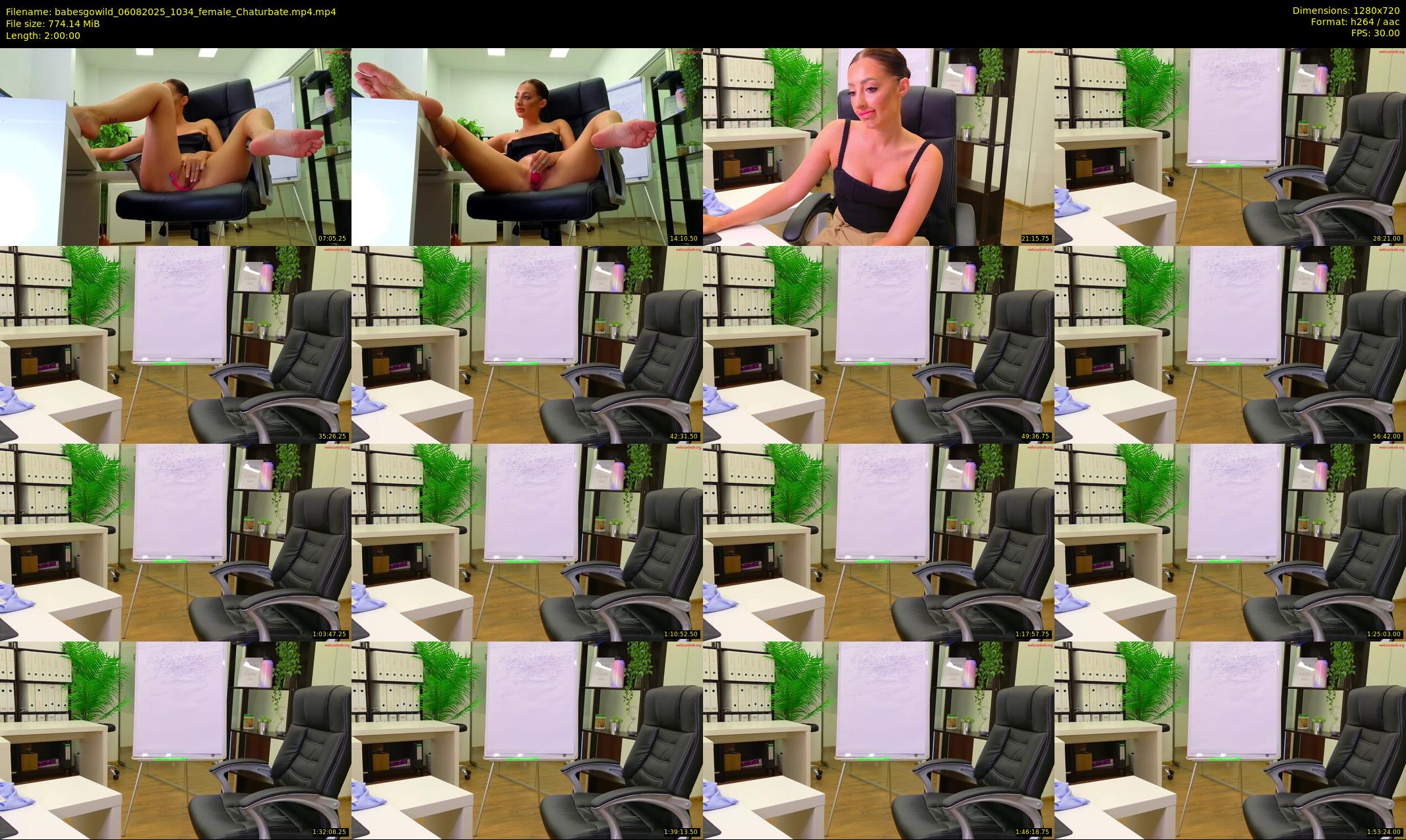 babesgowild — 120 minute Chaturbate couple cam show recording, 720p, Aug 6, 2025