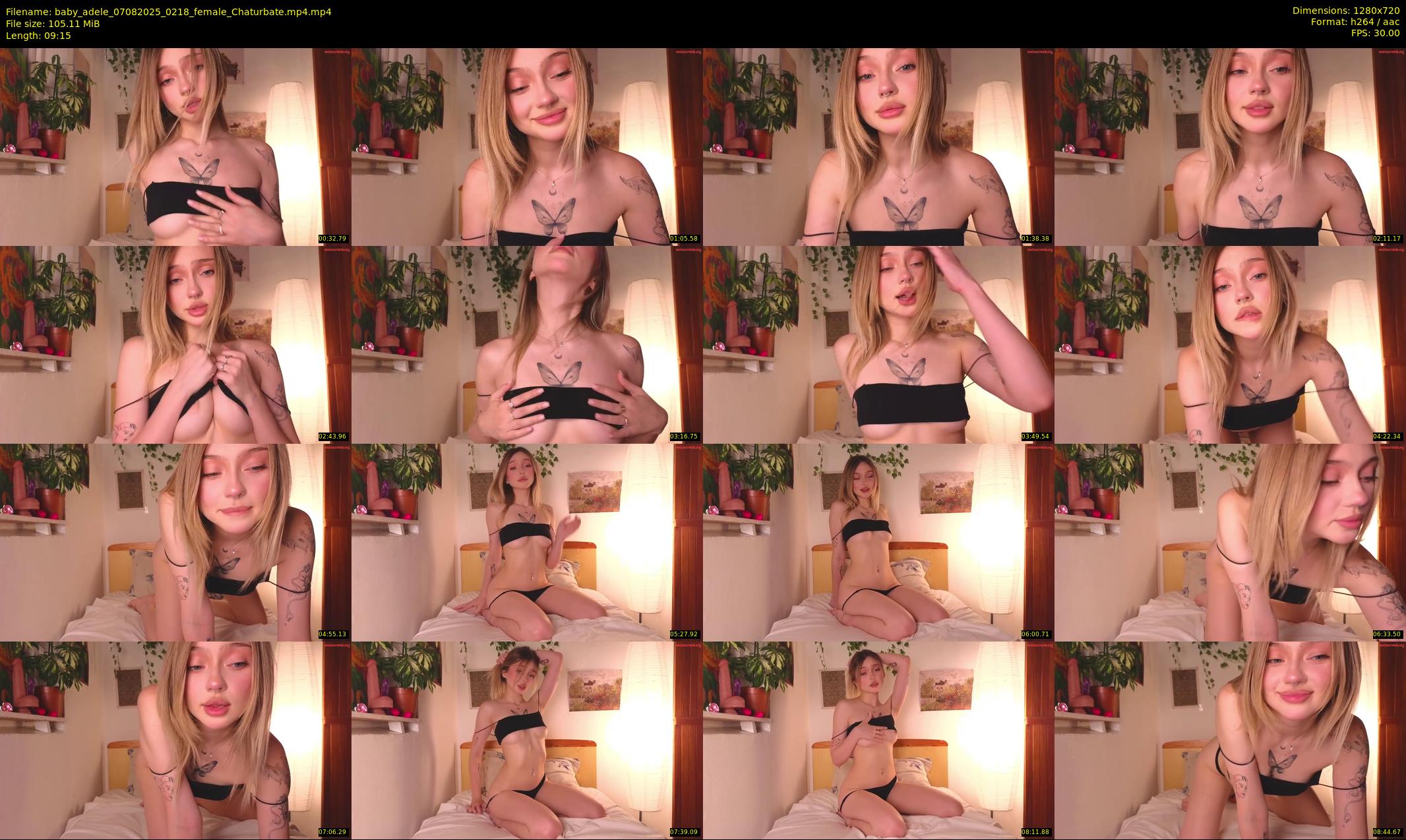 baby_adele — 10 minute Chaturbate female cam show recording, 720p, Aug 7, 2025