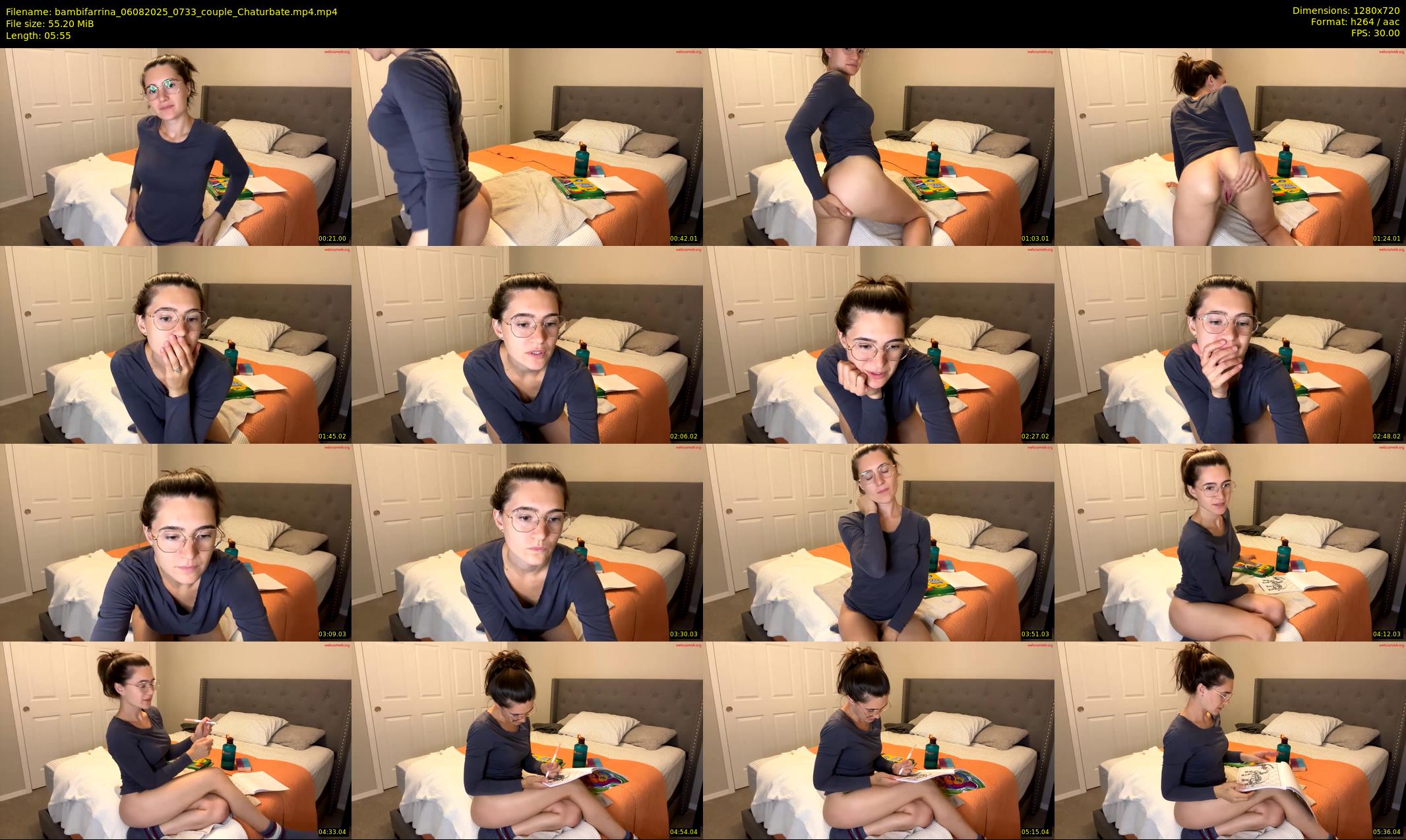bambifarrina — 6 minute Chaturbate couple cam show recording, 720p, Aug 6, 2025