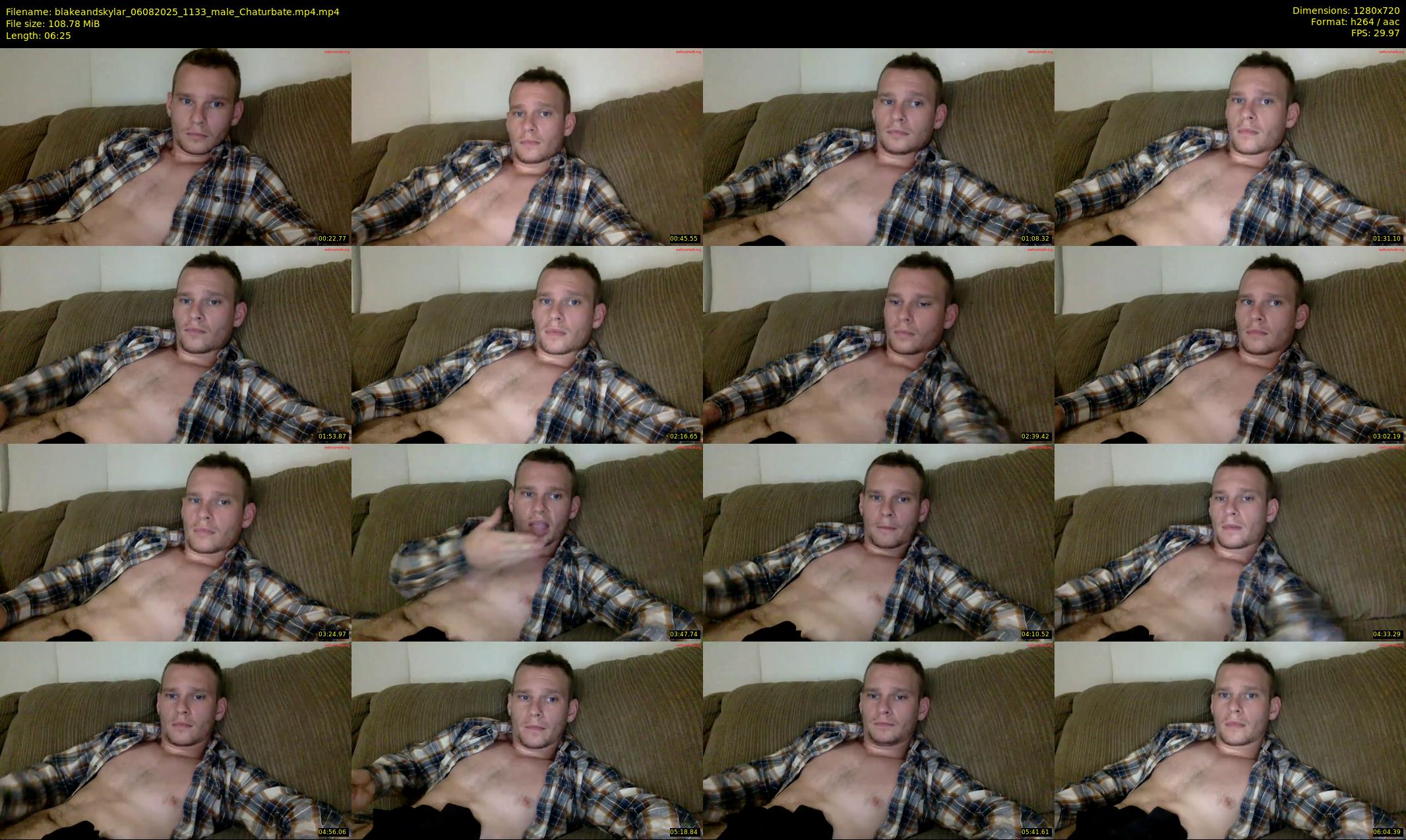 blakeandskylar — 7 minute Chaturbate couple cam show recording, 720p, Aug 6, 2025