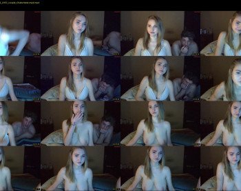 blondcouple57 — 8 minute Chaturbate couple cam show recording, 720p, Aug 6, 2025