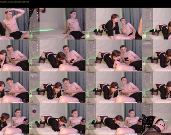 blushing_couple — 7 minute Chaturbate couple cam show recording, 720p, Aug 6, 2025