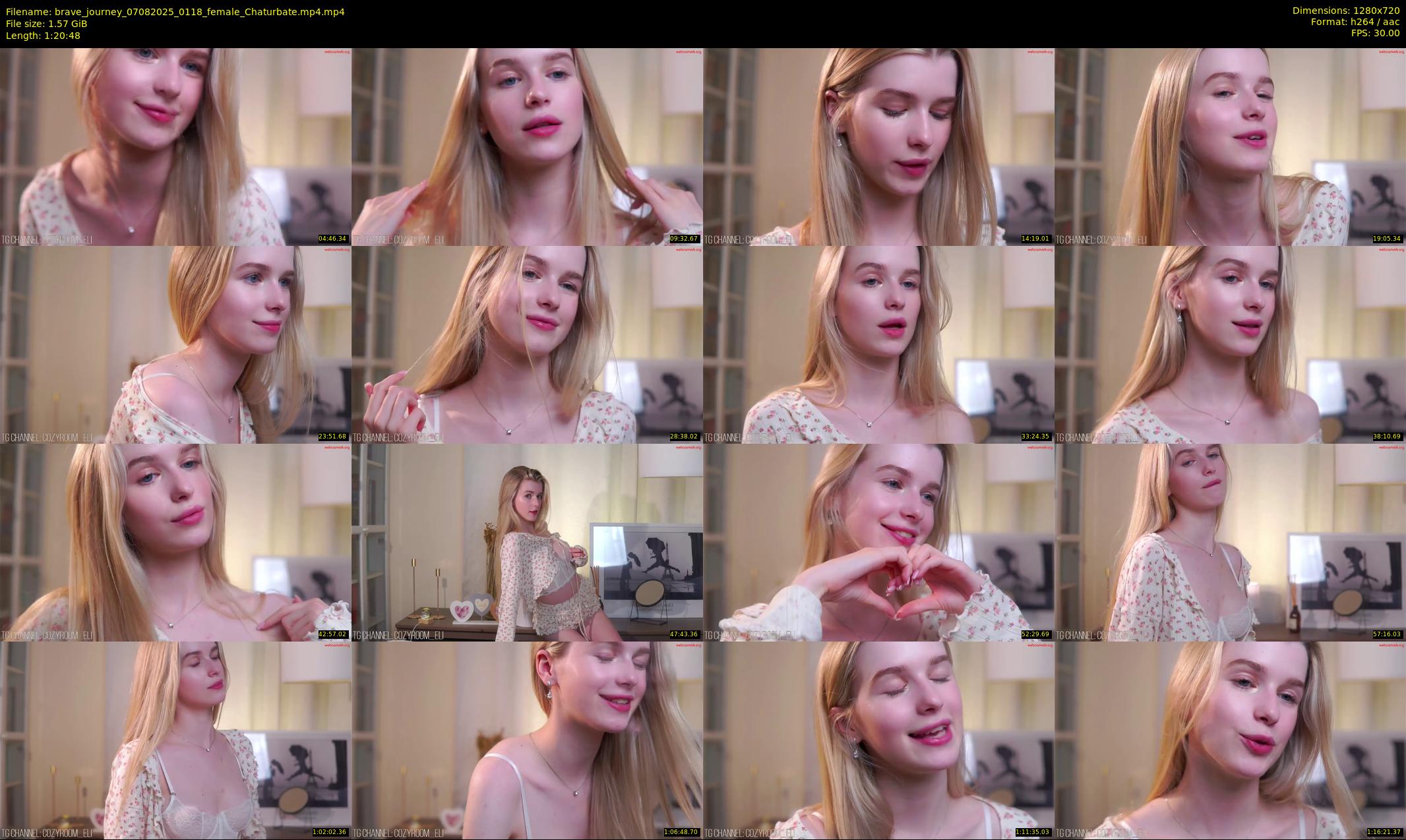 brave_journey — 81 minute Chaturbate female cam show recording, 720p, Aug 7, 2025