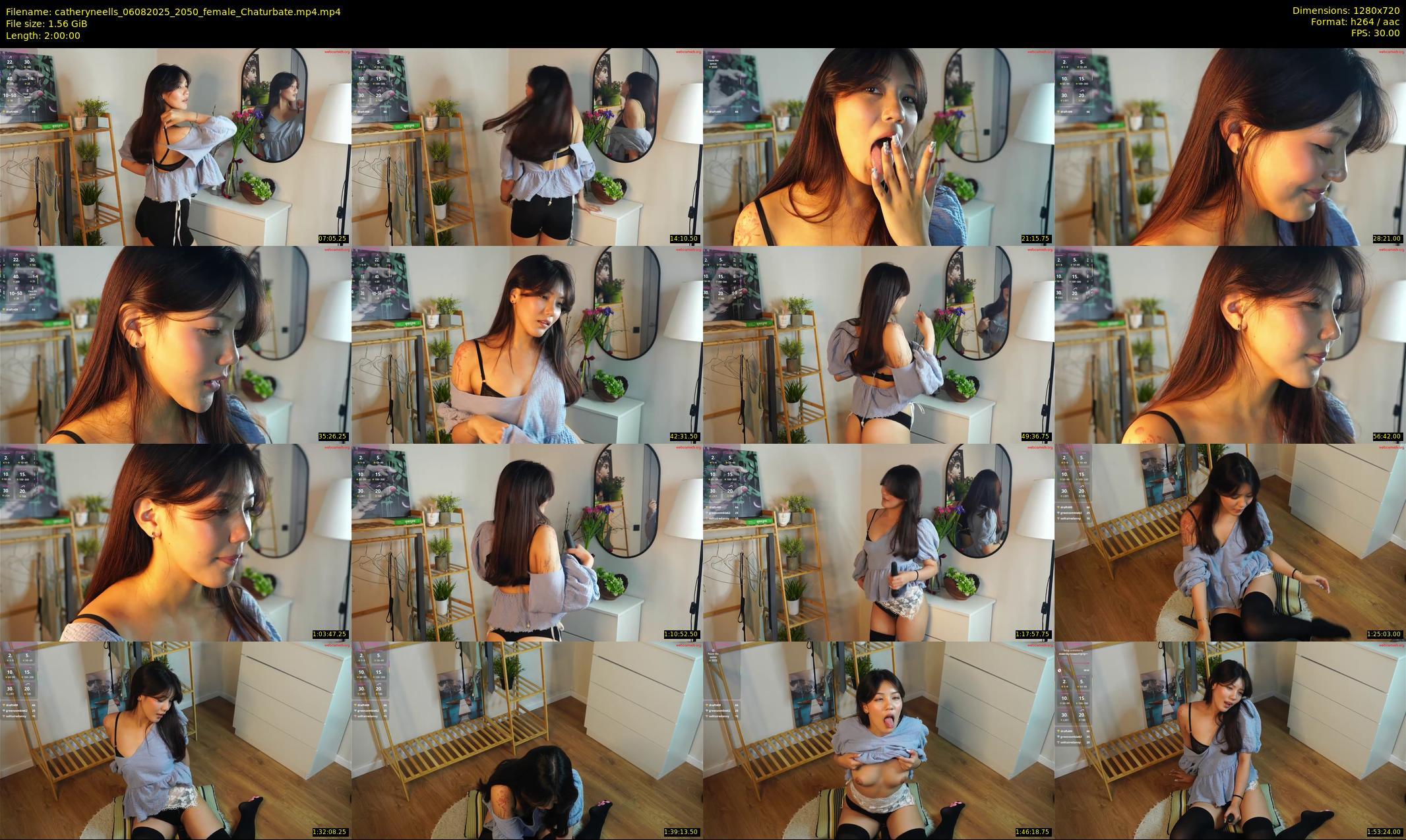 catheryneells — 120 minute Chaturbate female cam show recording, 720p, Aug 6, 2025