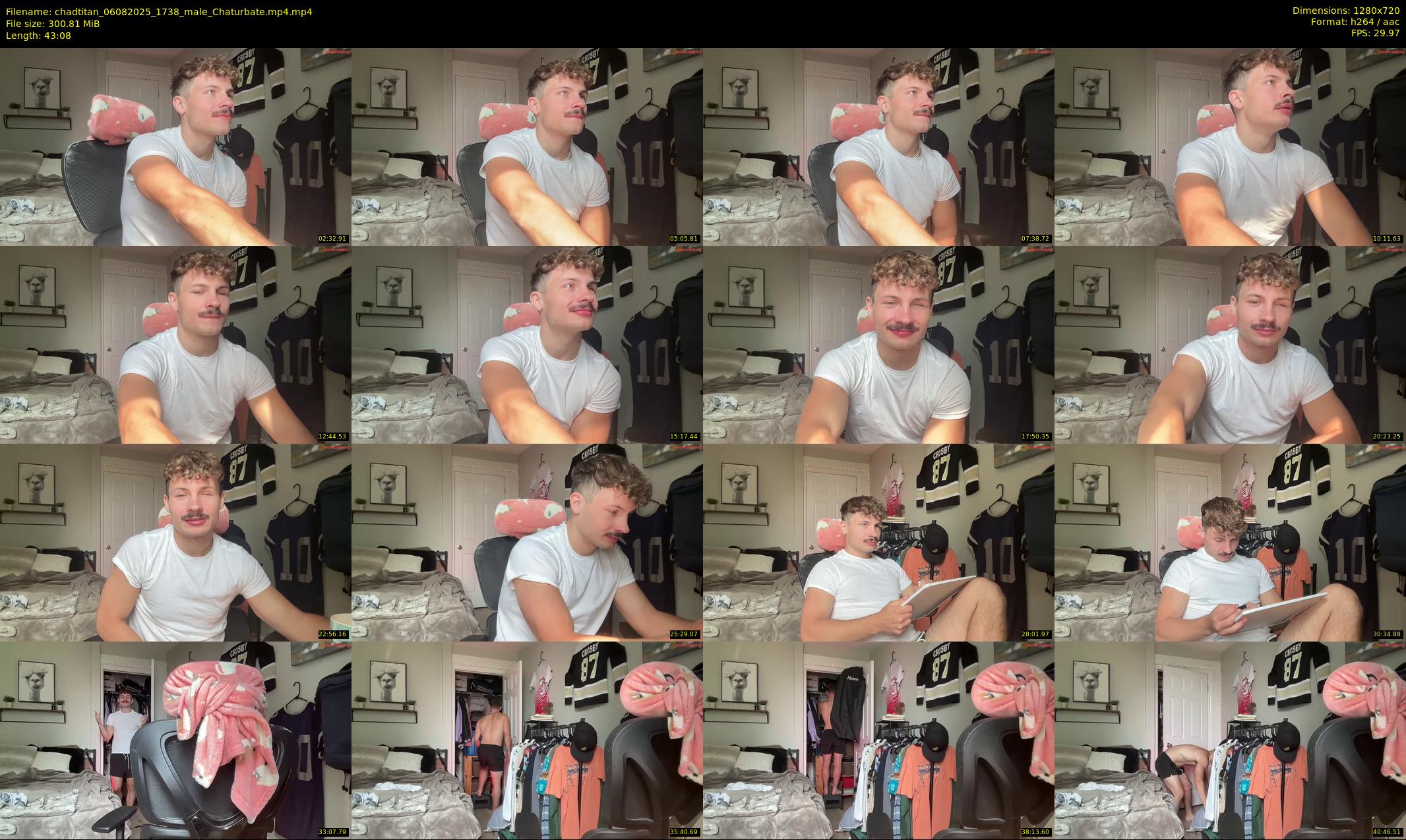 chadtitan — 44 minute Chaturbate male cam show recording, 720p, Aug 6, 2025