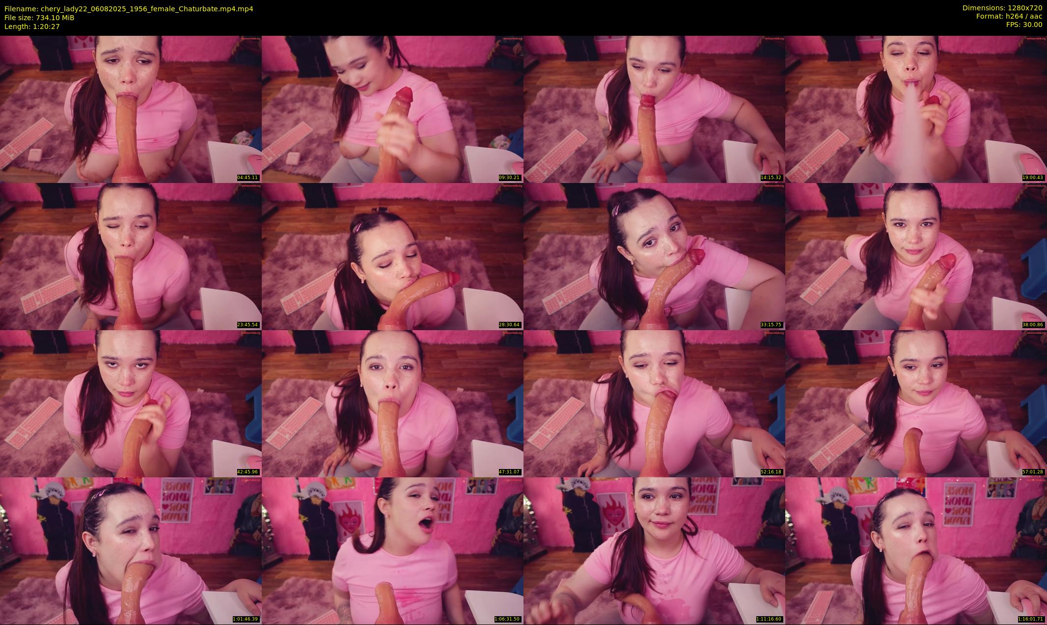 chery_lady22 — 81 minute Chaturbate female cam show recording, 720p, Aug 6, 2025
