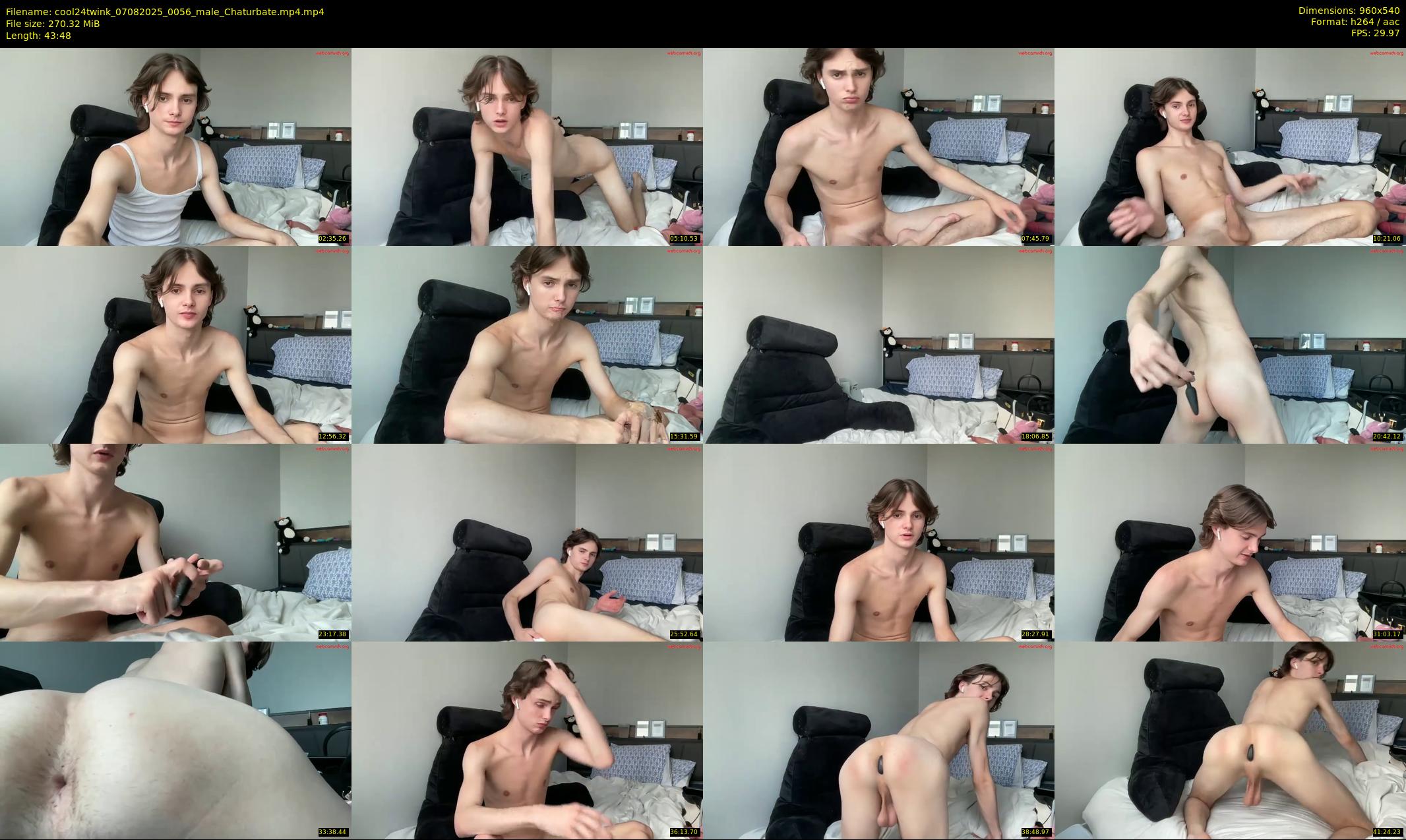 cool24twink — 44 minute Chaturbate male cam show recording, 480p, Aug 7, 2025