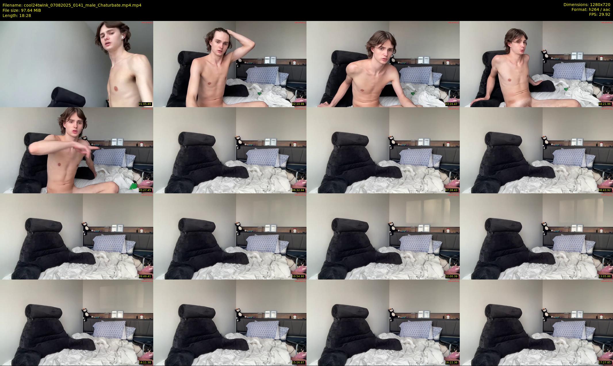cool24twink — 19 minute Chaturbate male cam show recording, 720p, Aug 7, 2025