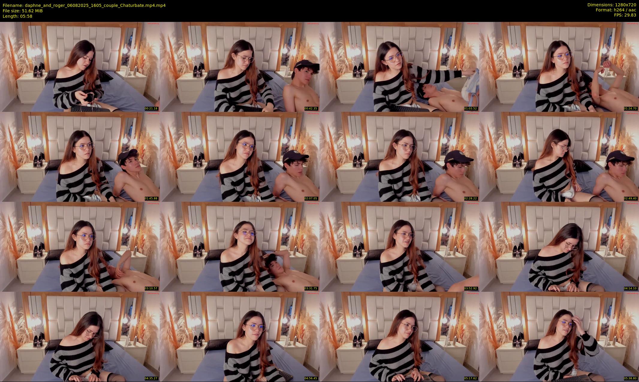 daphne_and_roger — 6 minute Chaturbate couple cam show recording, 720p, Aug 6, 2025