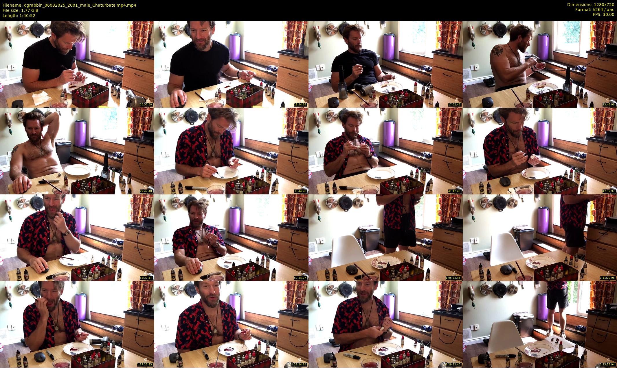 dgrabbin — 101 minute Chaturbate male cam show recording, 720p, Aug 6, 2025
