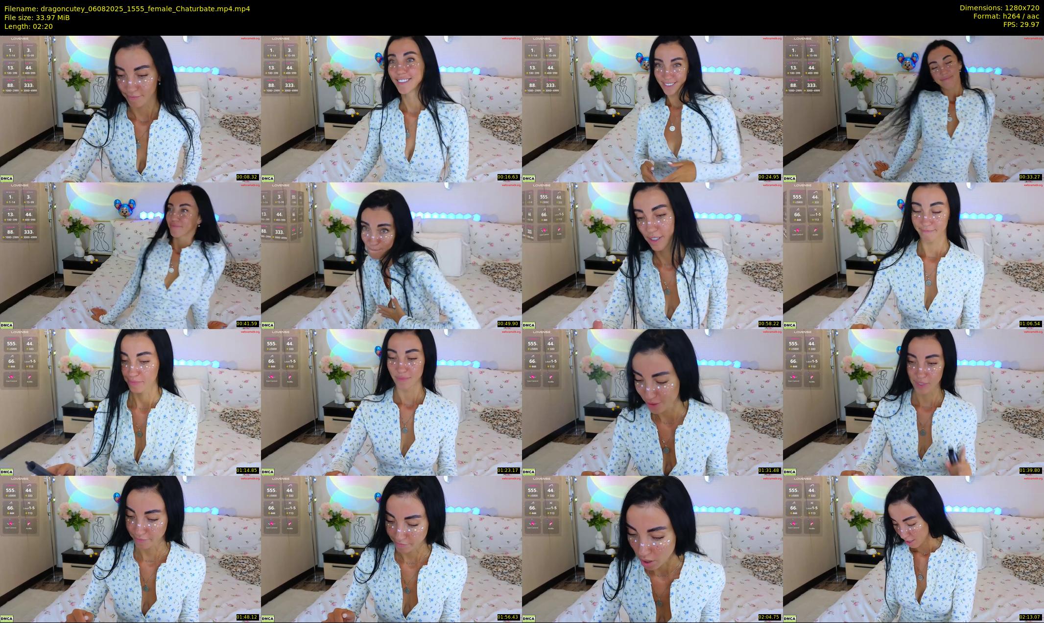 dragoncutey — 3 minute Chaturbate female cam show recording, 720p, Aug 6, 2025
