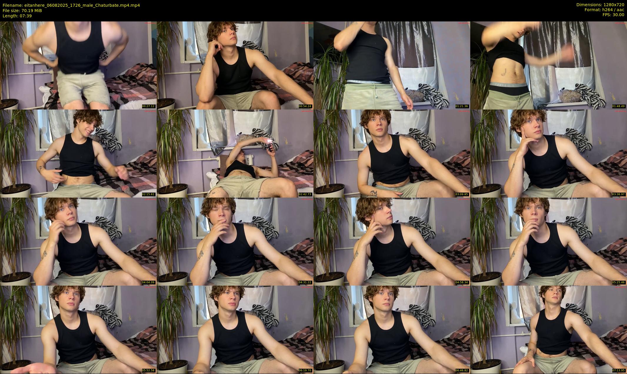 eitanhere — 8 minute Chaturbate male cam show recording, 720p, Aug 6, 2025